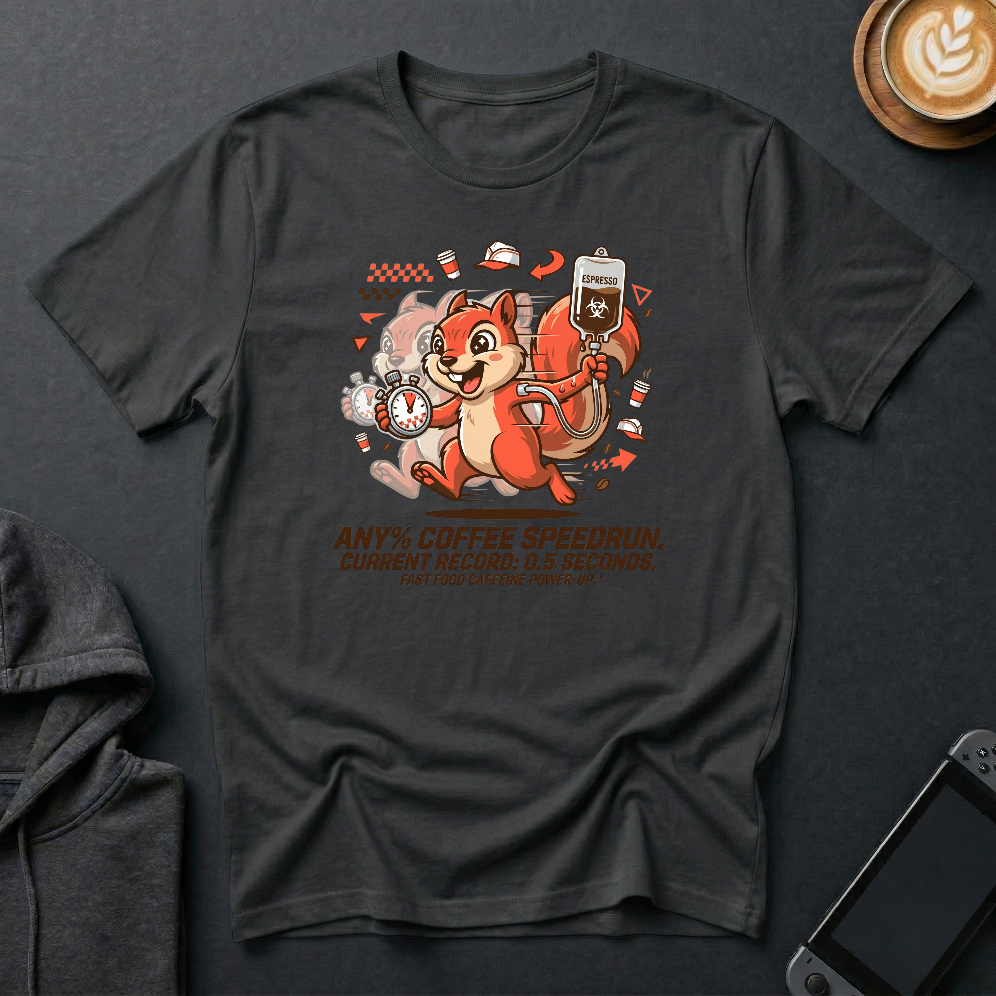Speed-Run Squirrel T-Shirt