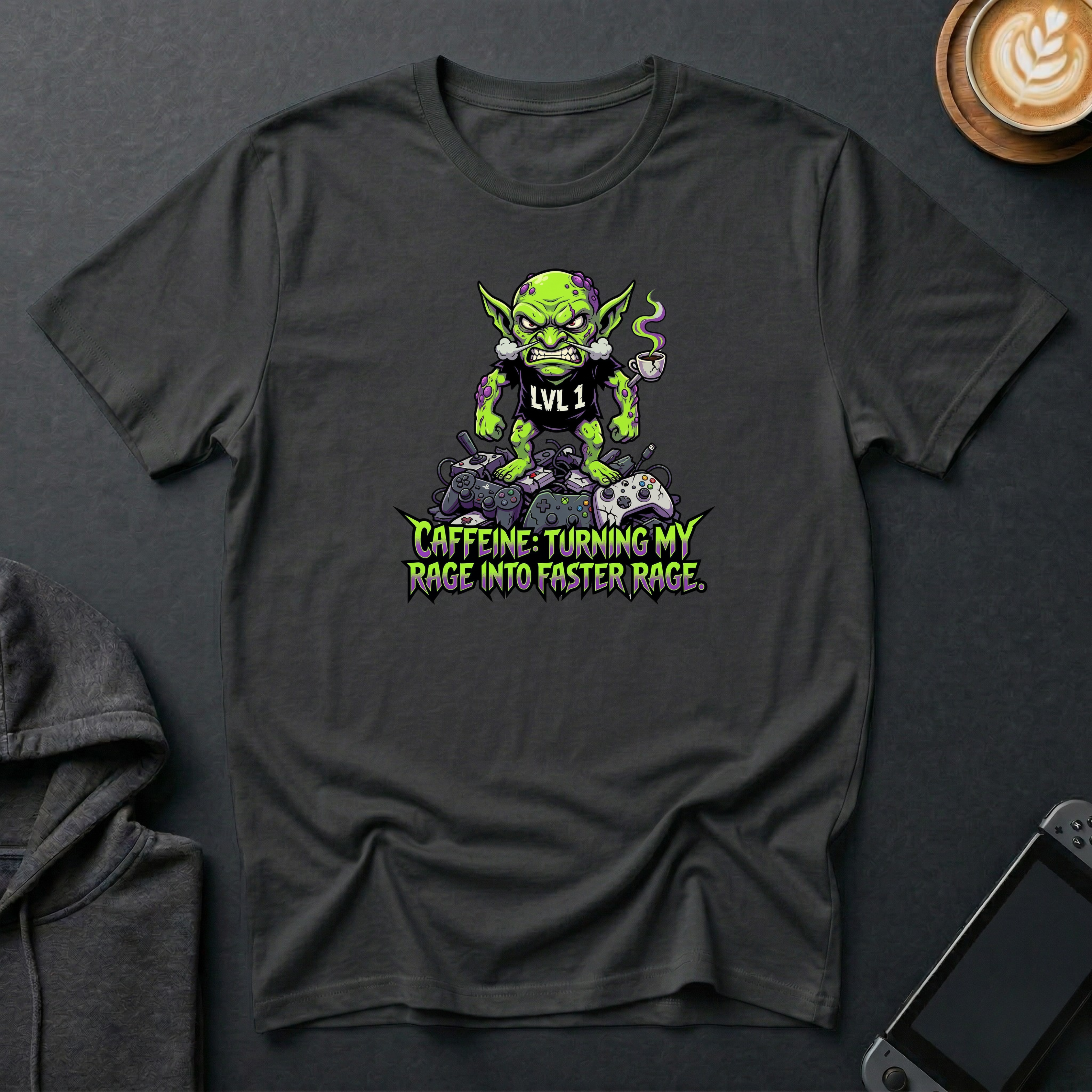 Caffeinated Chaos Mode T-Shirt