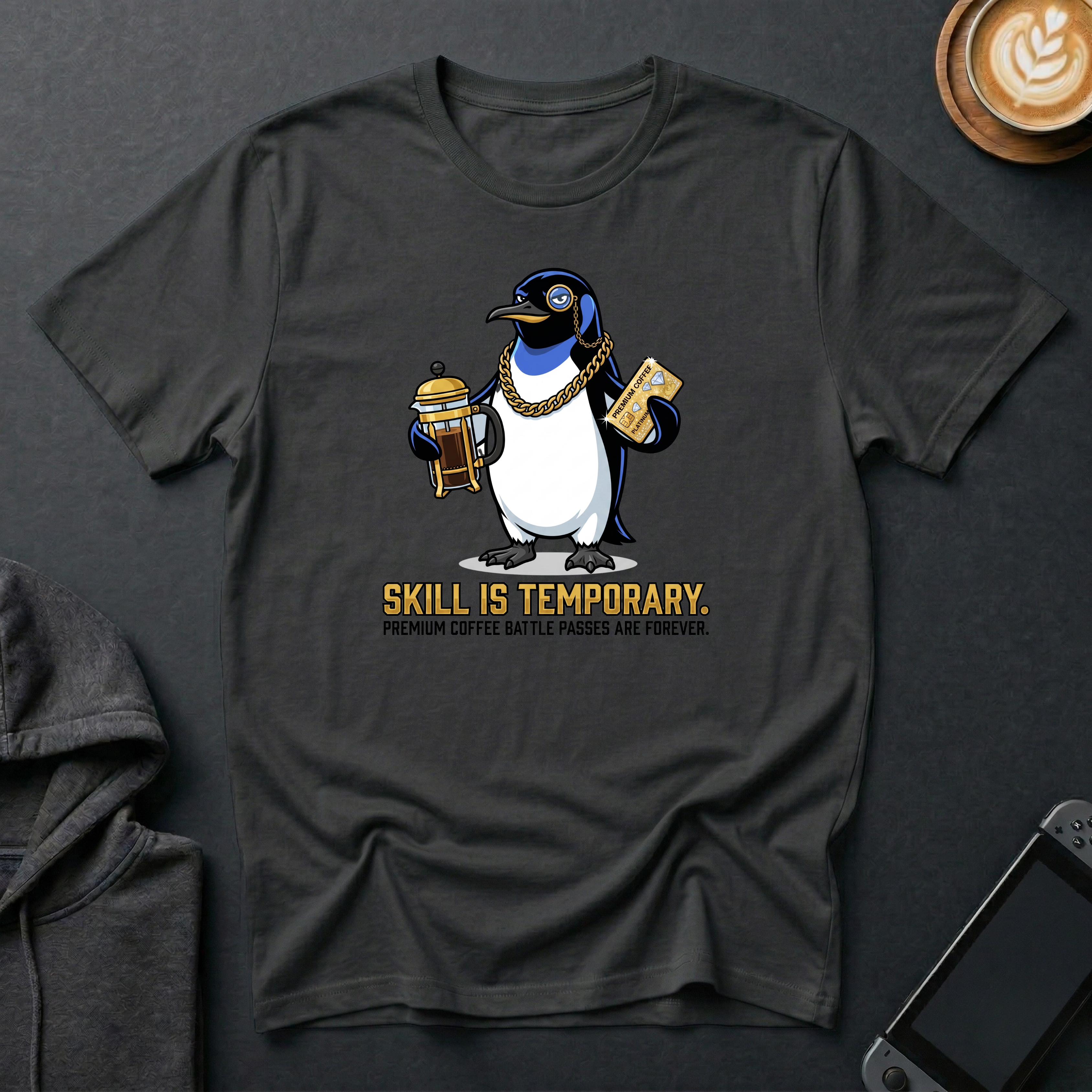 Pay-To-Win Penguin T-Shirt