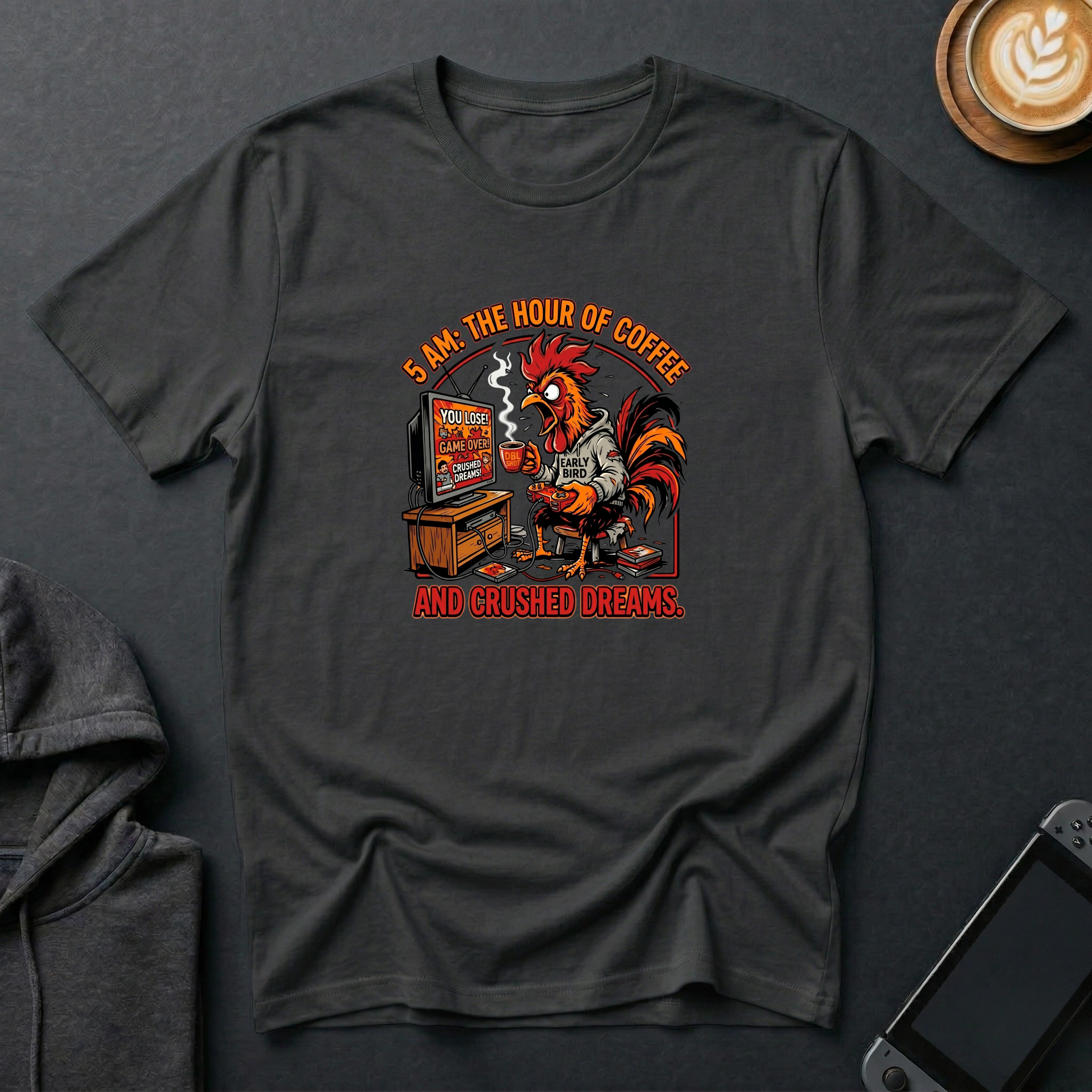 Rage-Quit Rooster T-Shirt