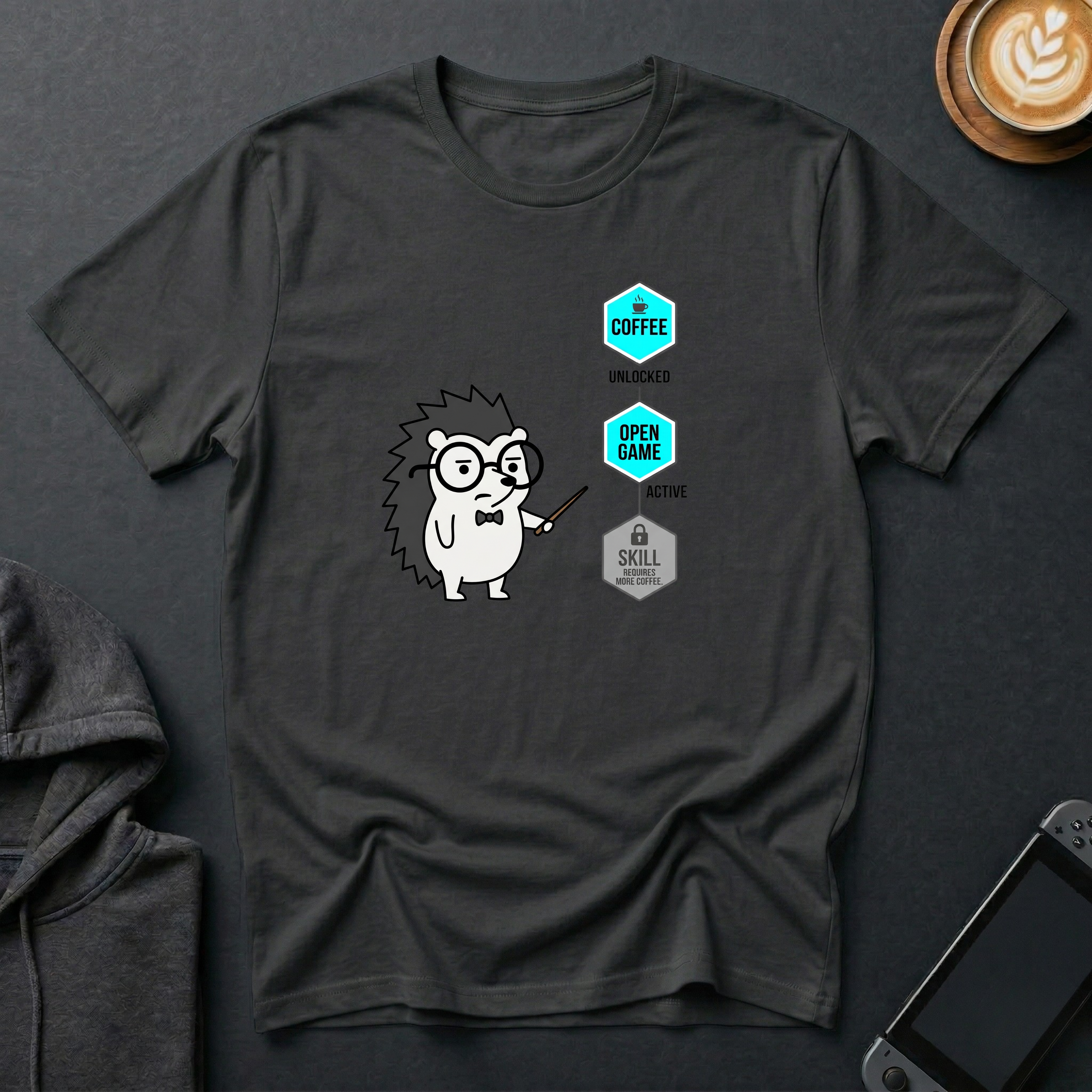 Still Locked Hedgehog T-Shirt for men