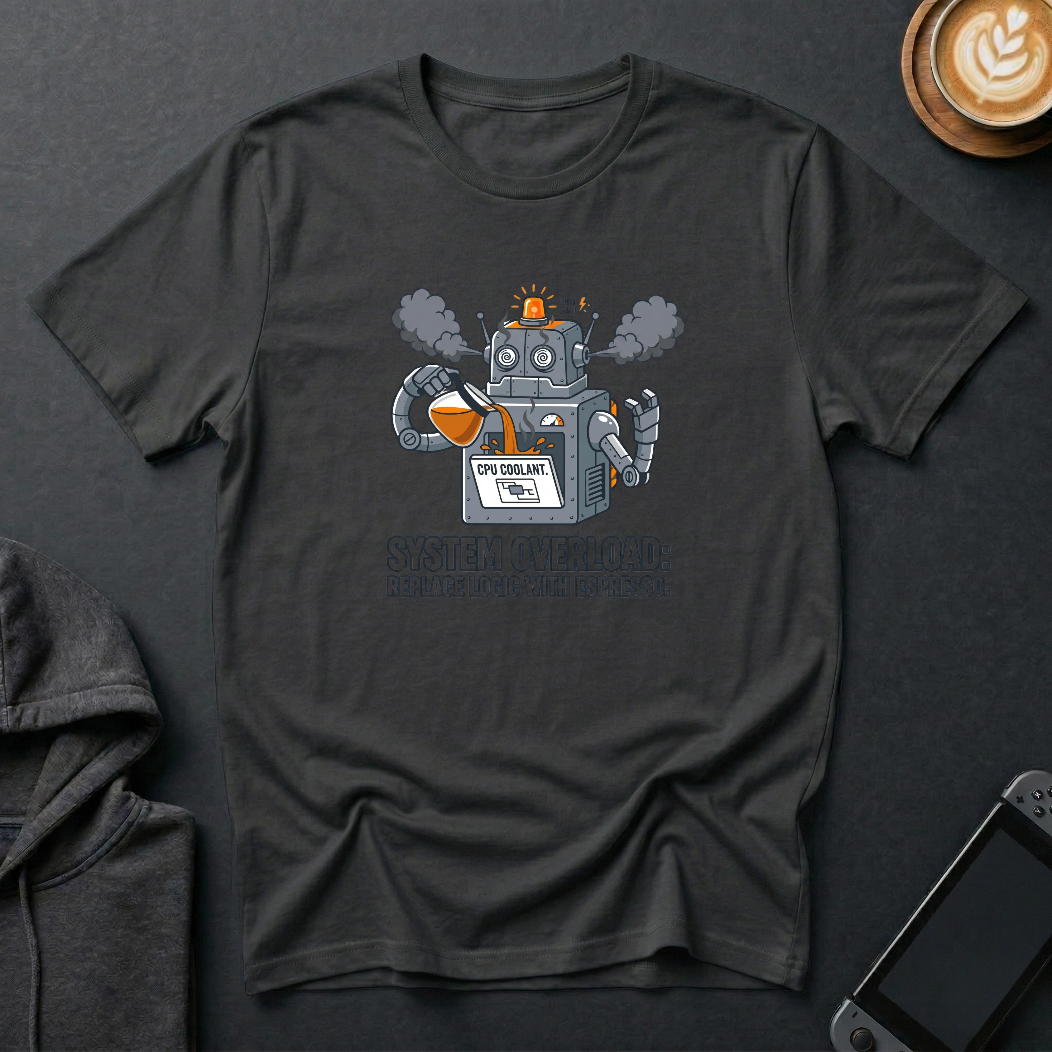 Overheated Robot T-Shirt