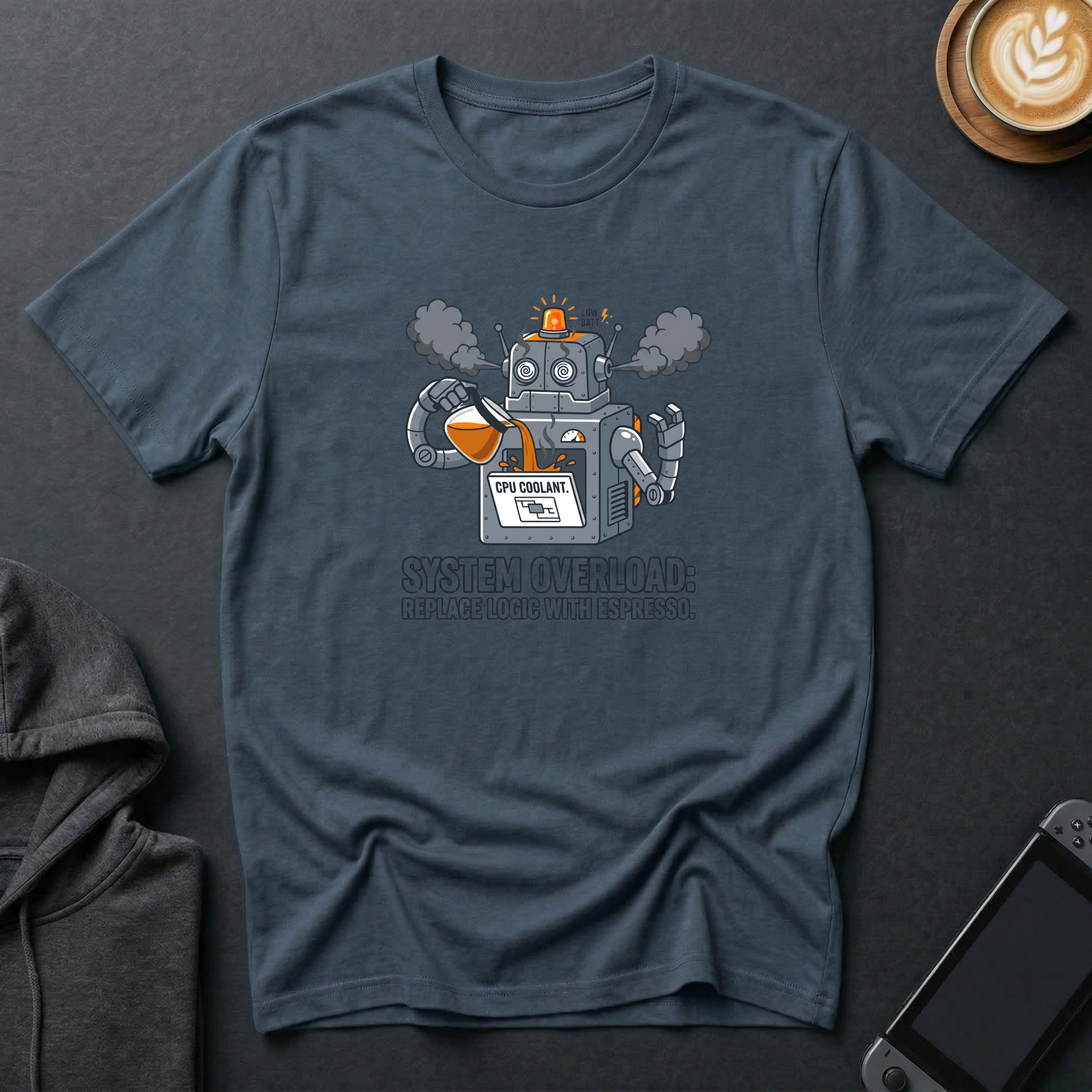Overheated Robot T-Shirt