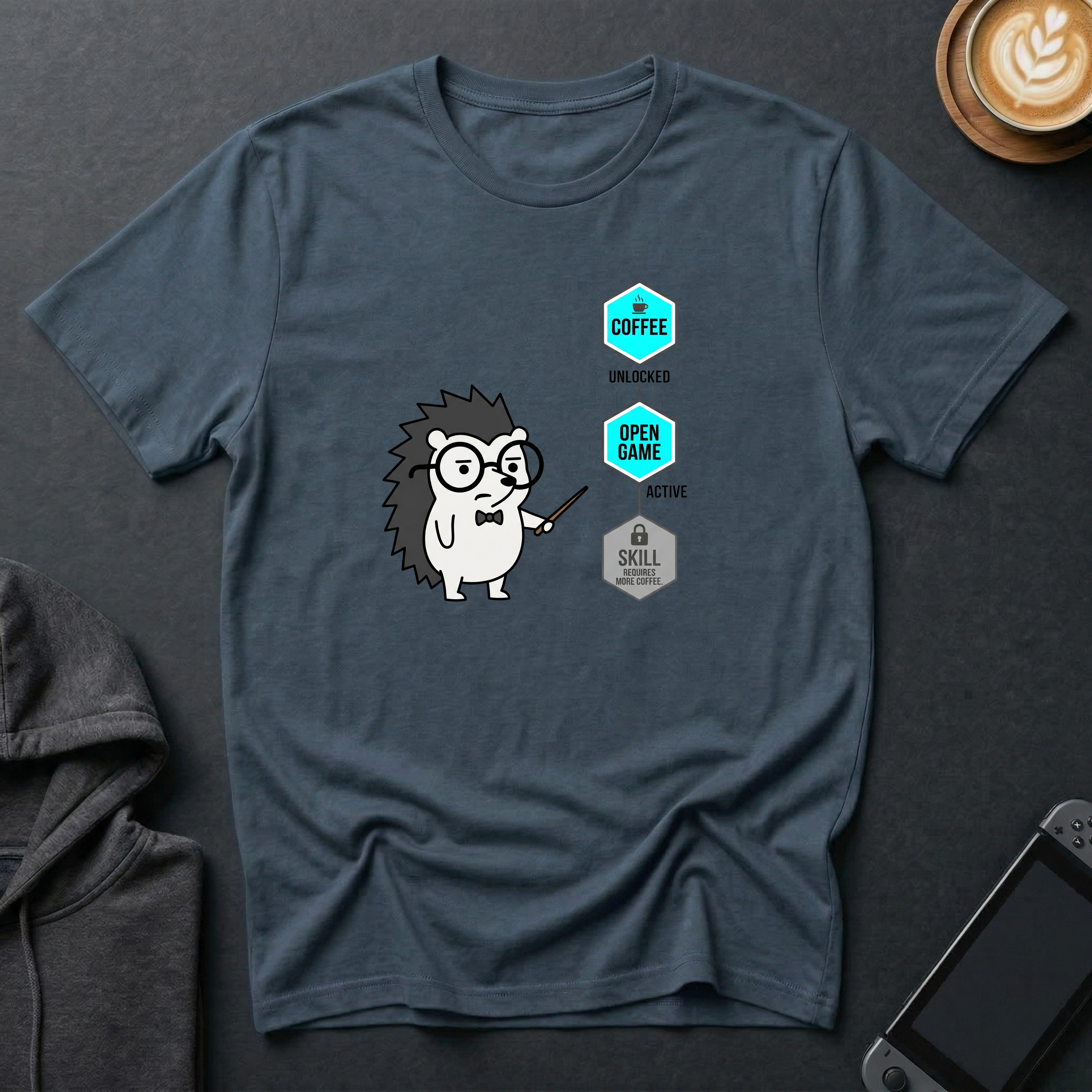 Still Locked Hedgehog T-Shirt for men