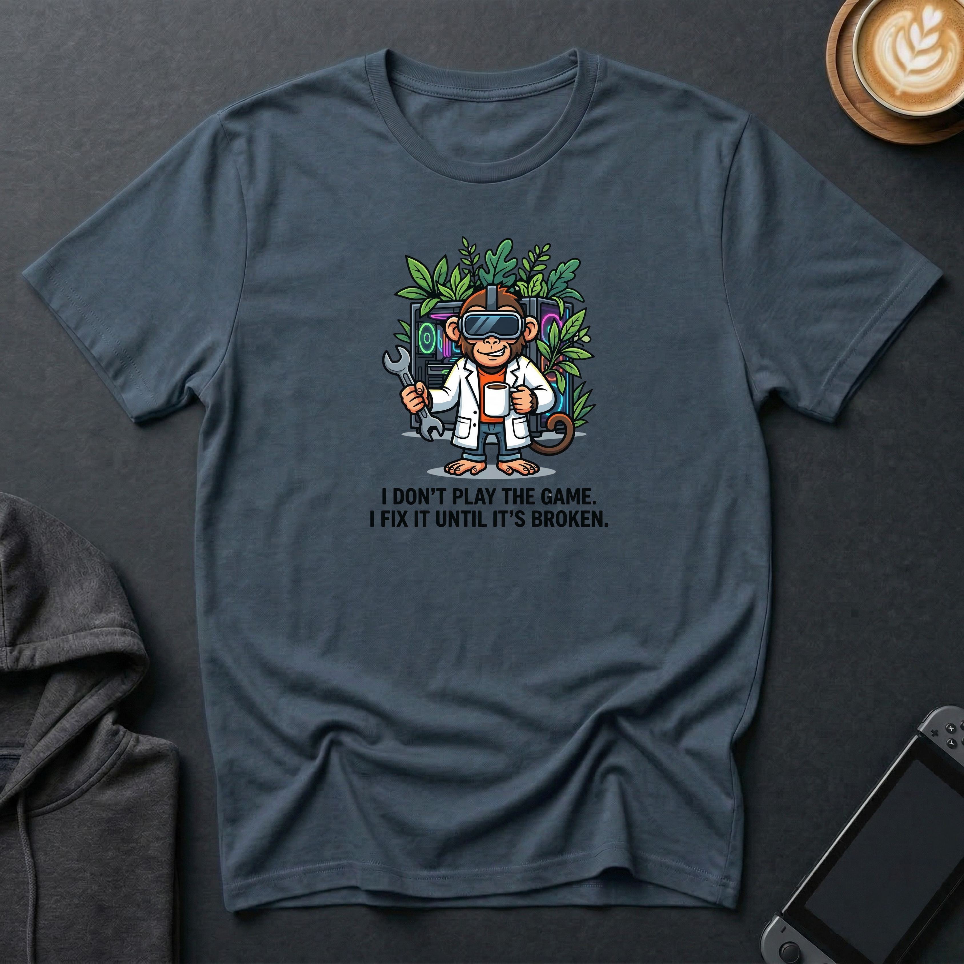 He Mod-It Until It Breaks Monkey T-Shirt