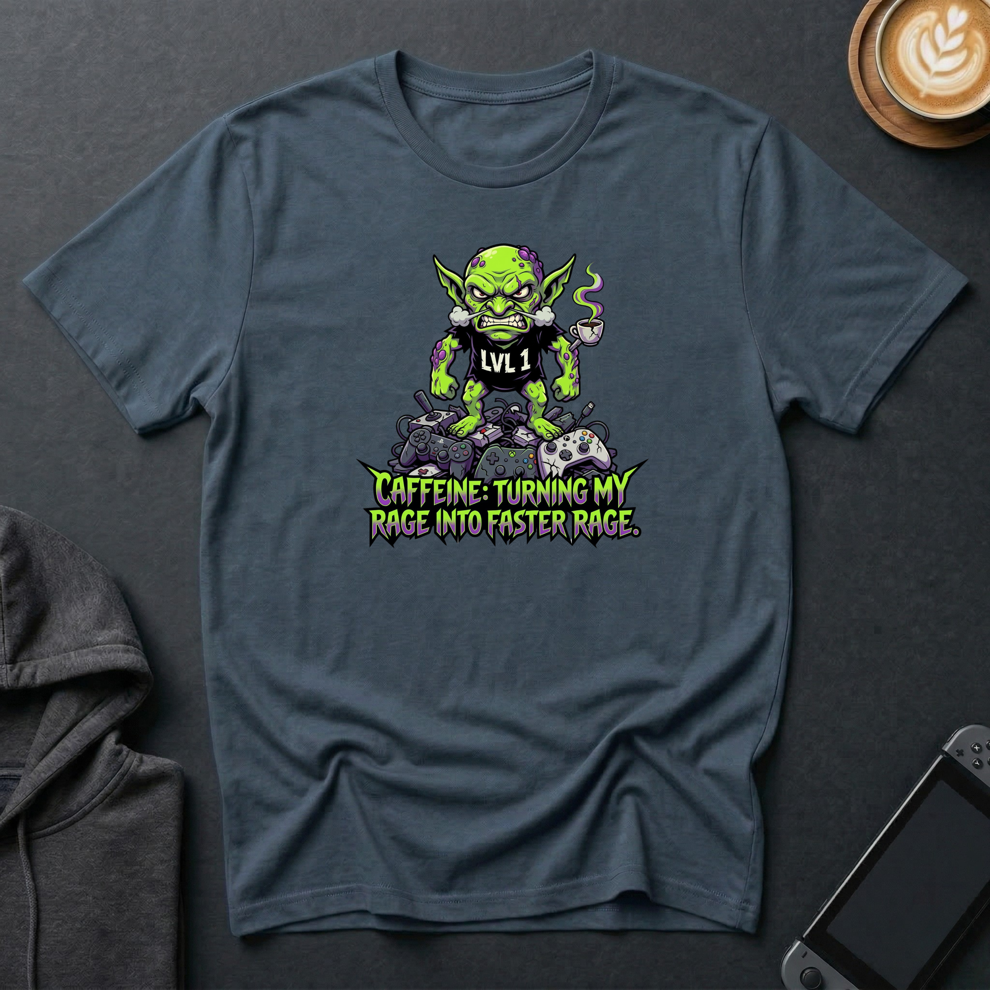 Caffeinated Chaos Mode T-Shirt