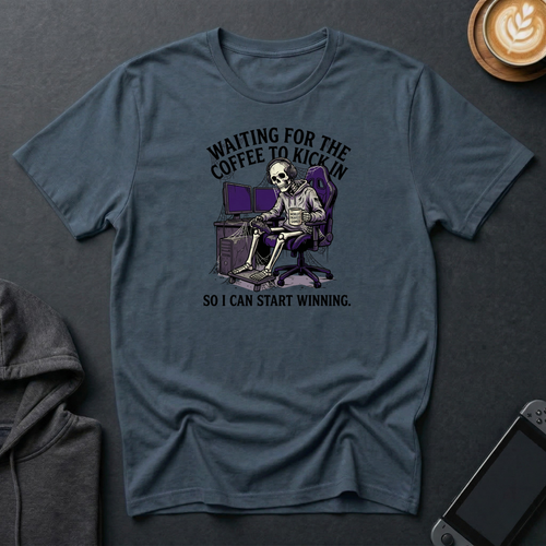 AFK Skeleton (The Eternal Wait) T-Shirt