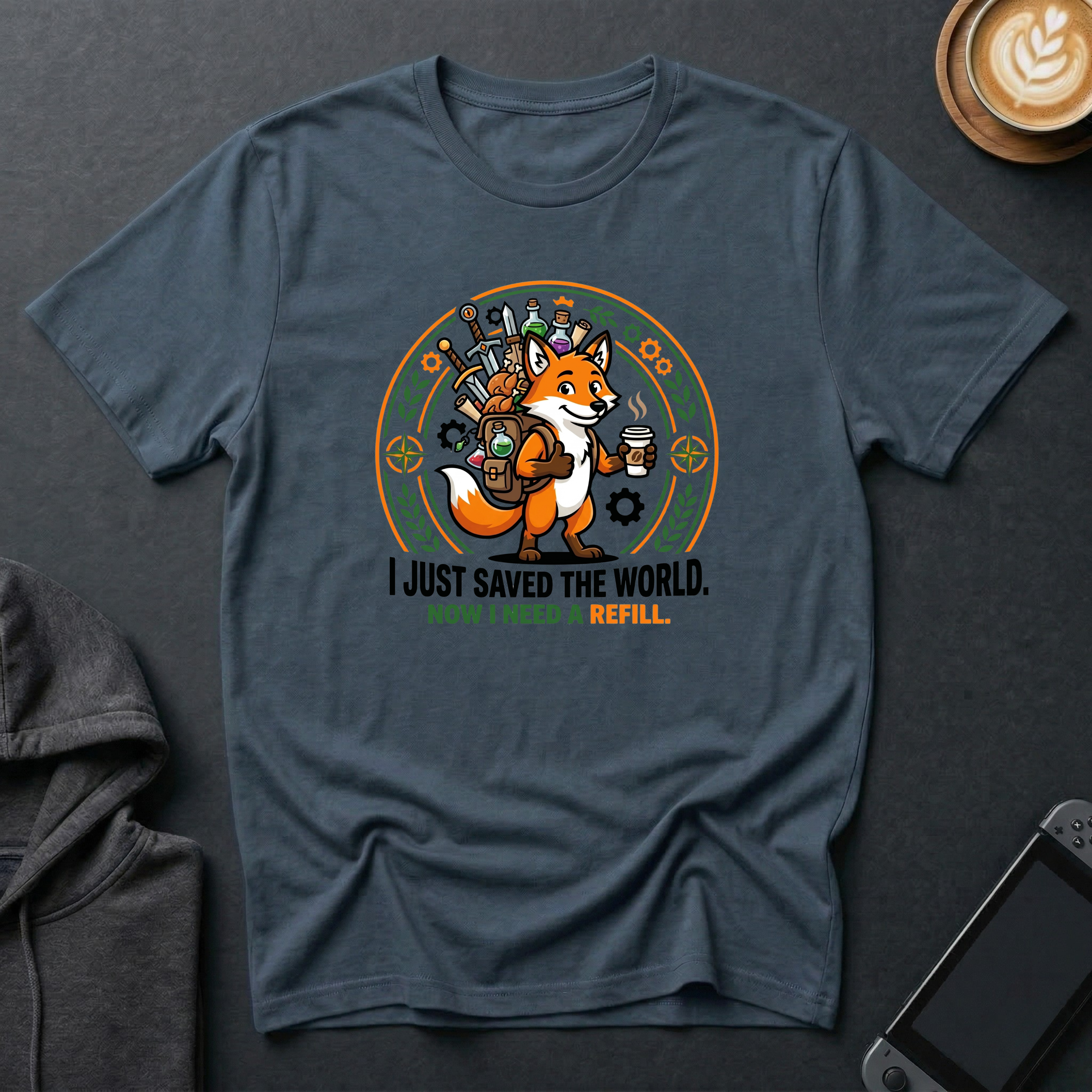 Fetch-Quest Fox T-Shirt
