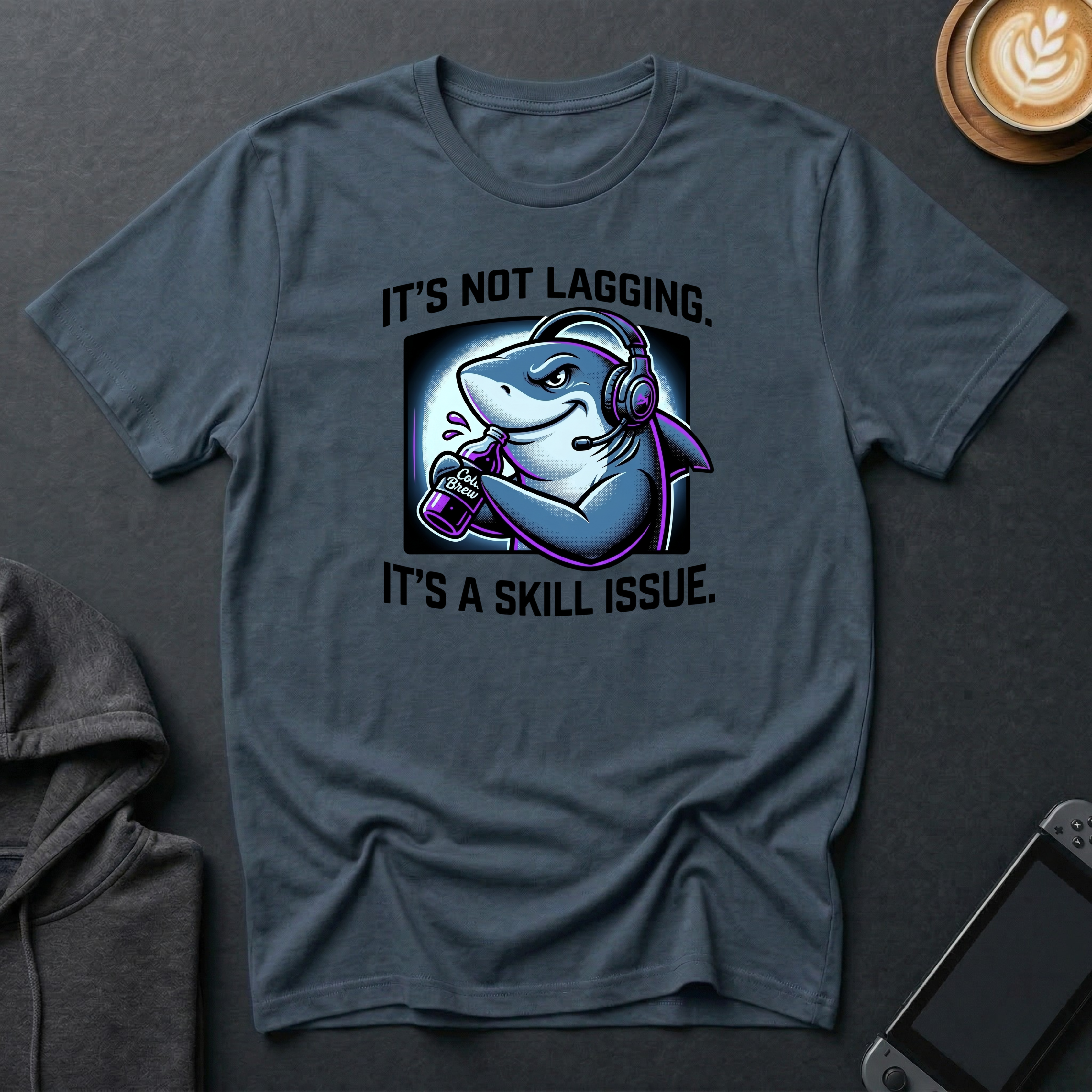 Skill-Issue Shark T-Shirt