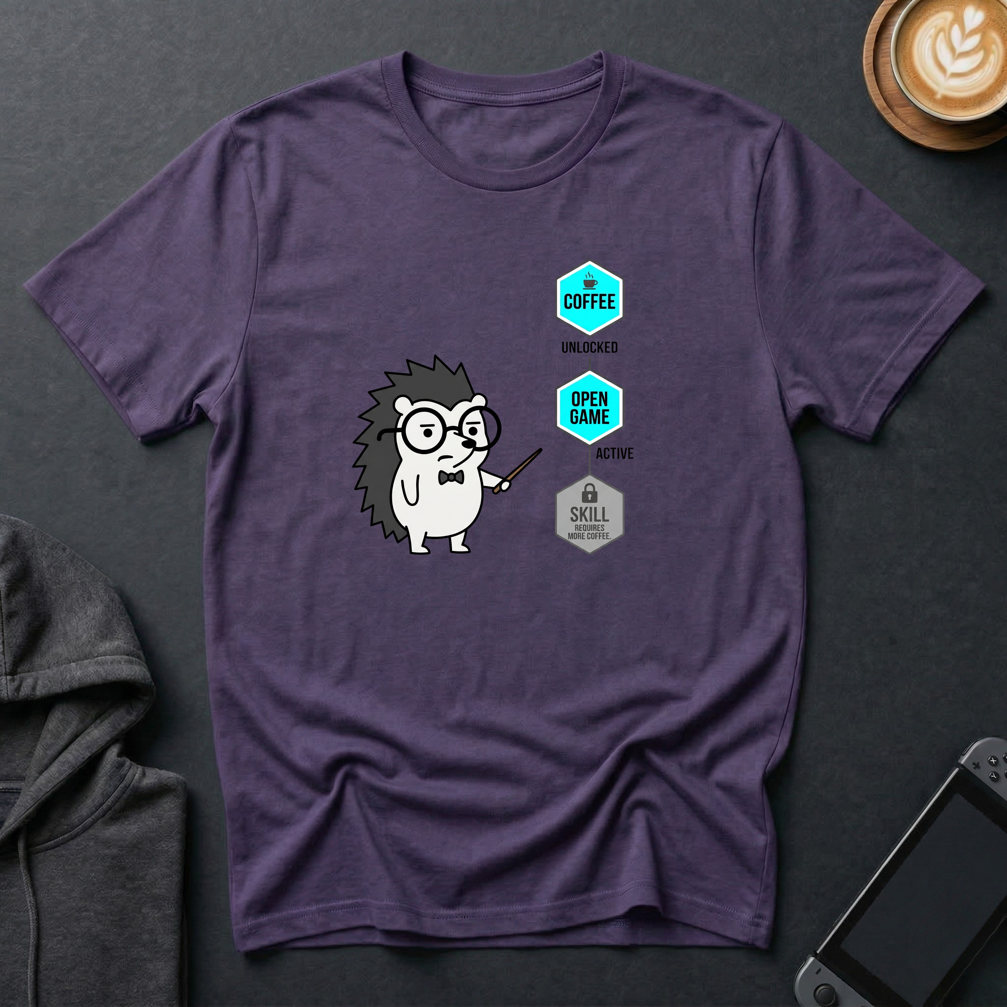 Still Locked Hedgehog T-Shirt for men