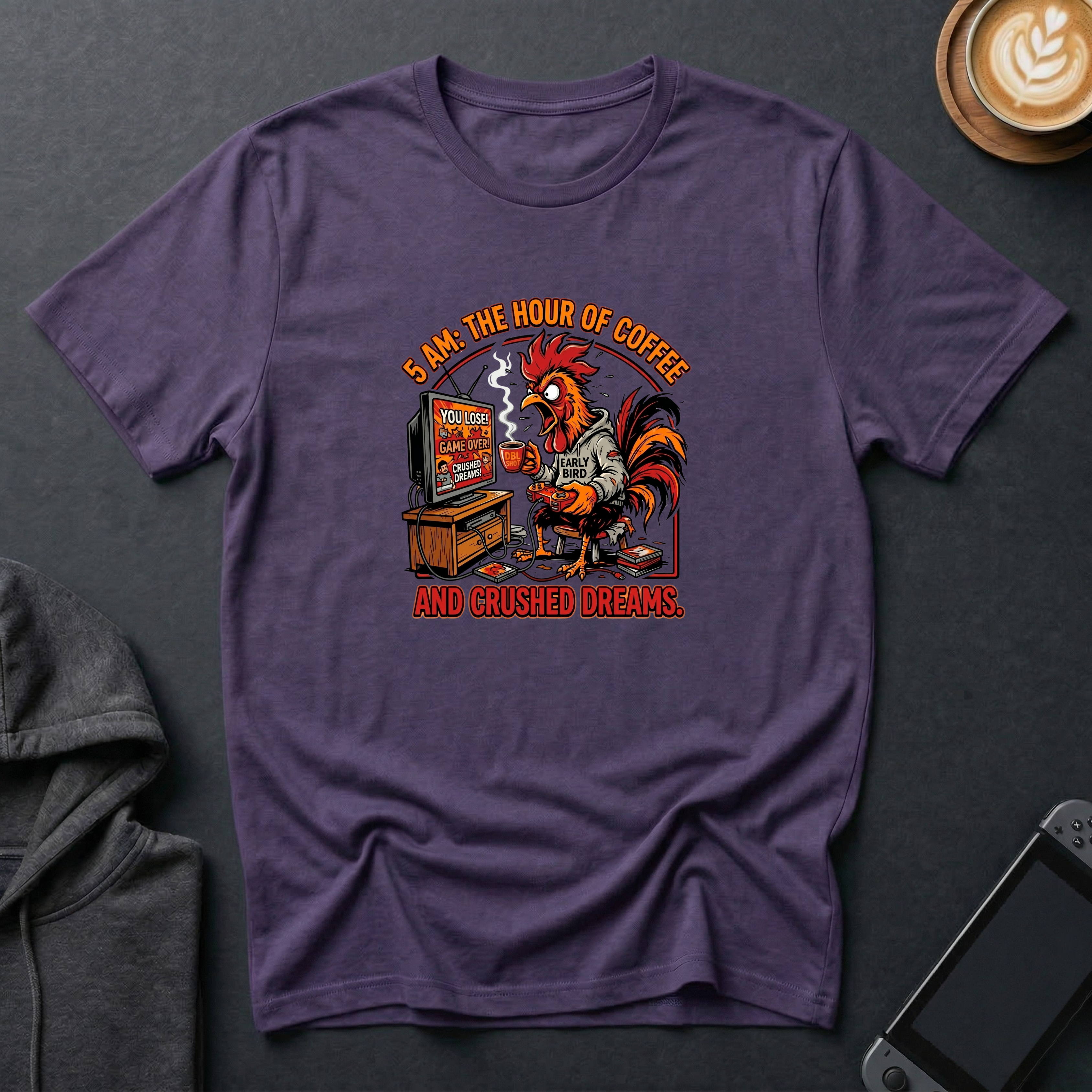 Rage-Quit Rooster T-Shirt