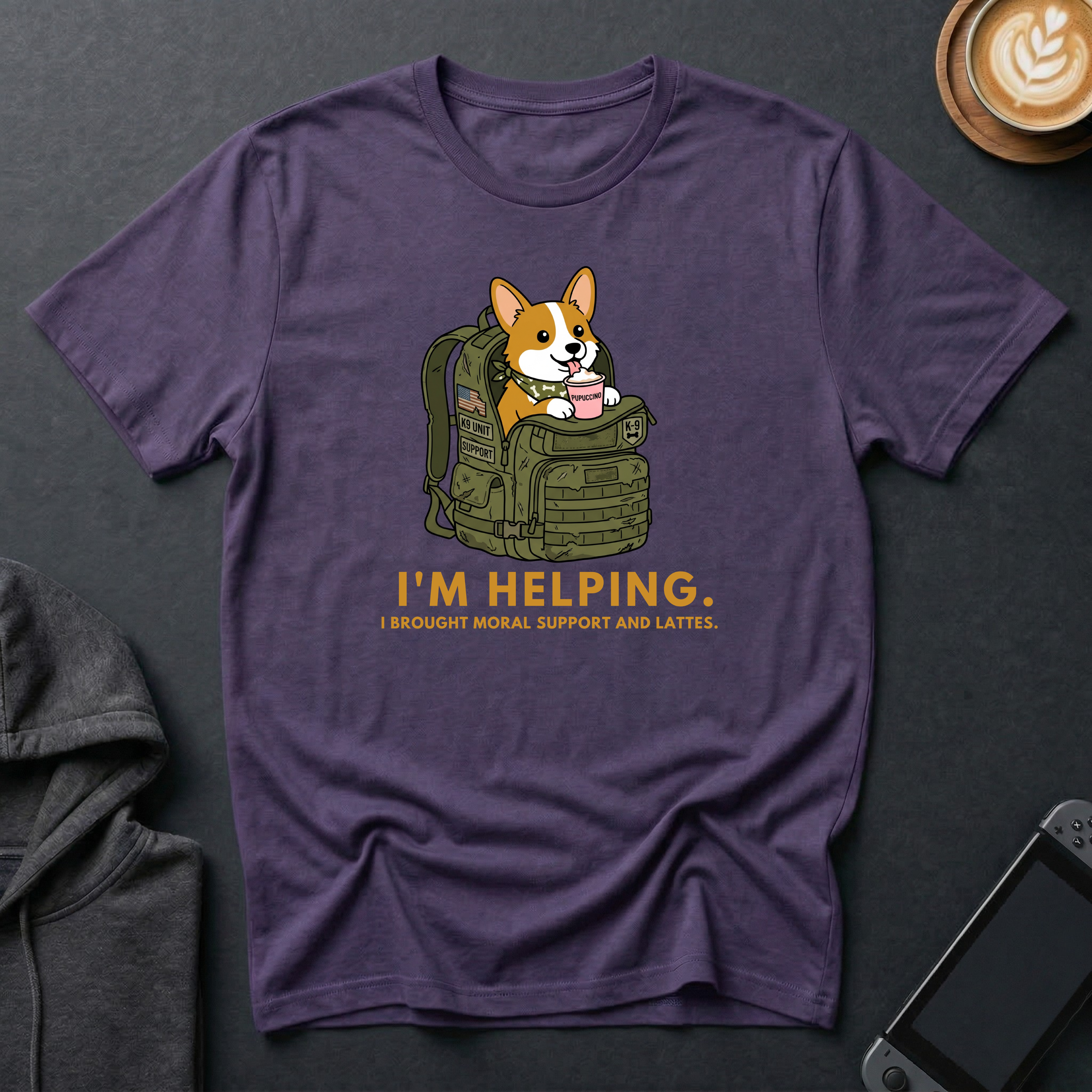 Co-Op Corgi T-Shirt Graphic for men