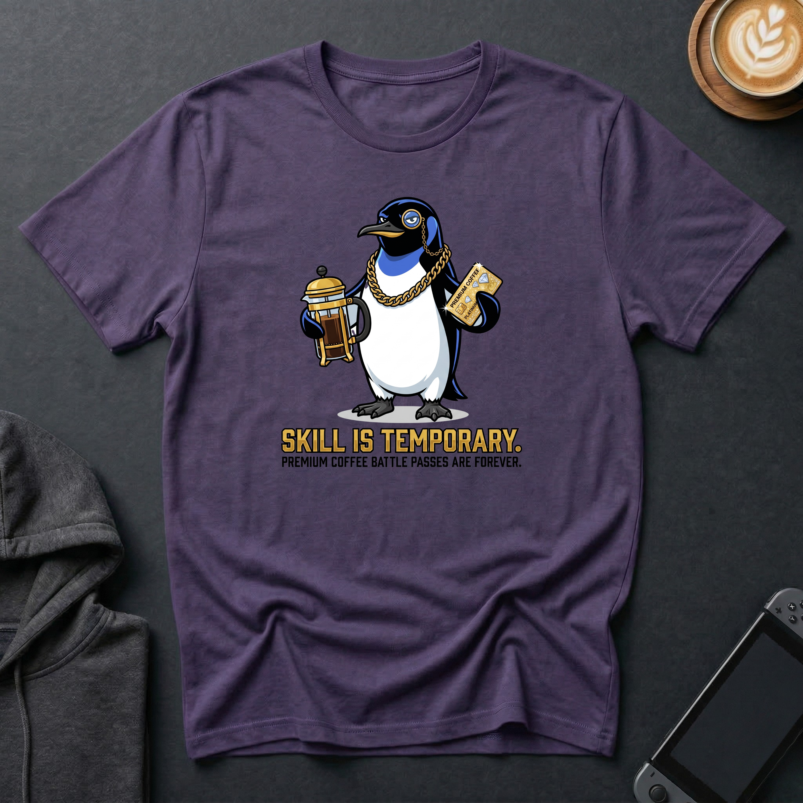 Pay-To-Win Penguin T-Shirt