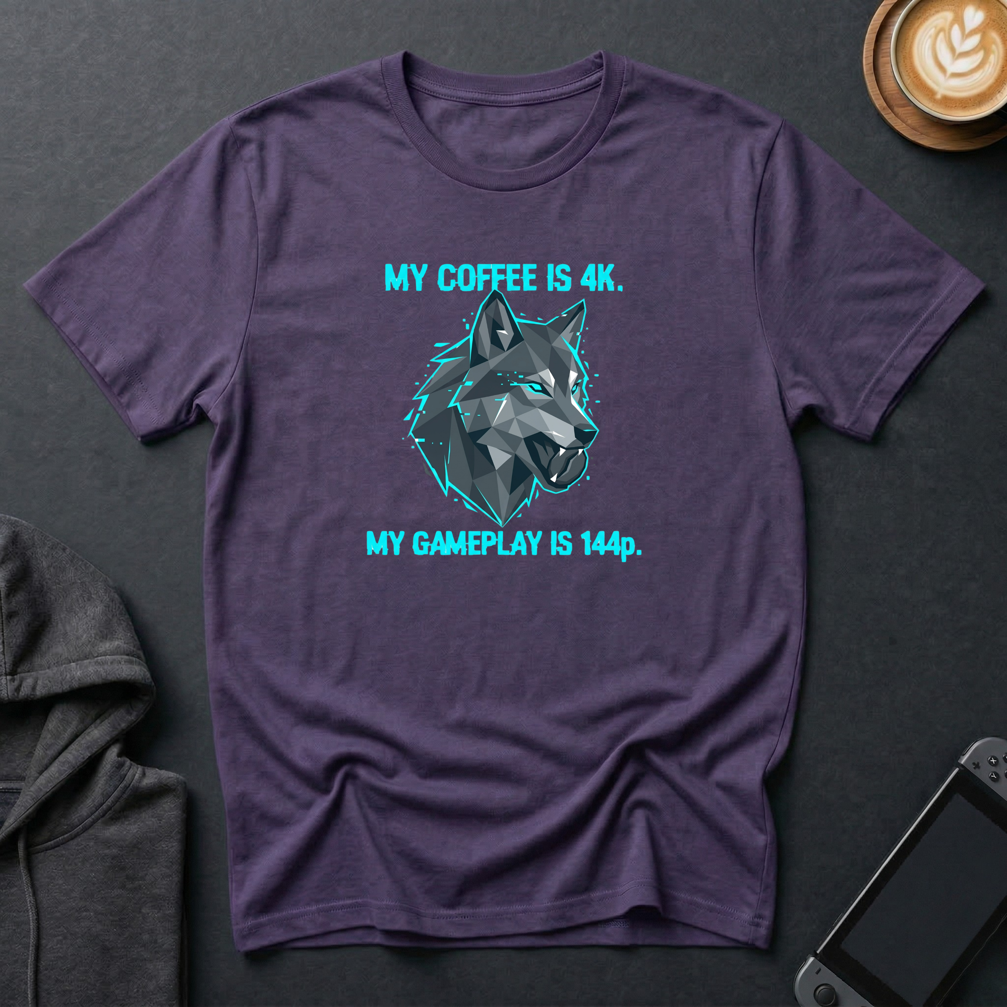 Low-Poly Wolf T-Shirt