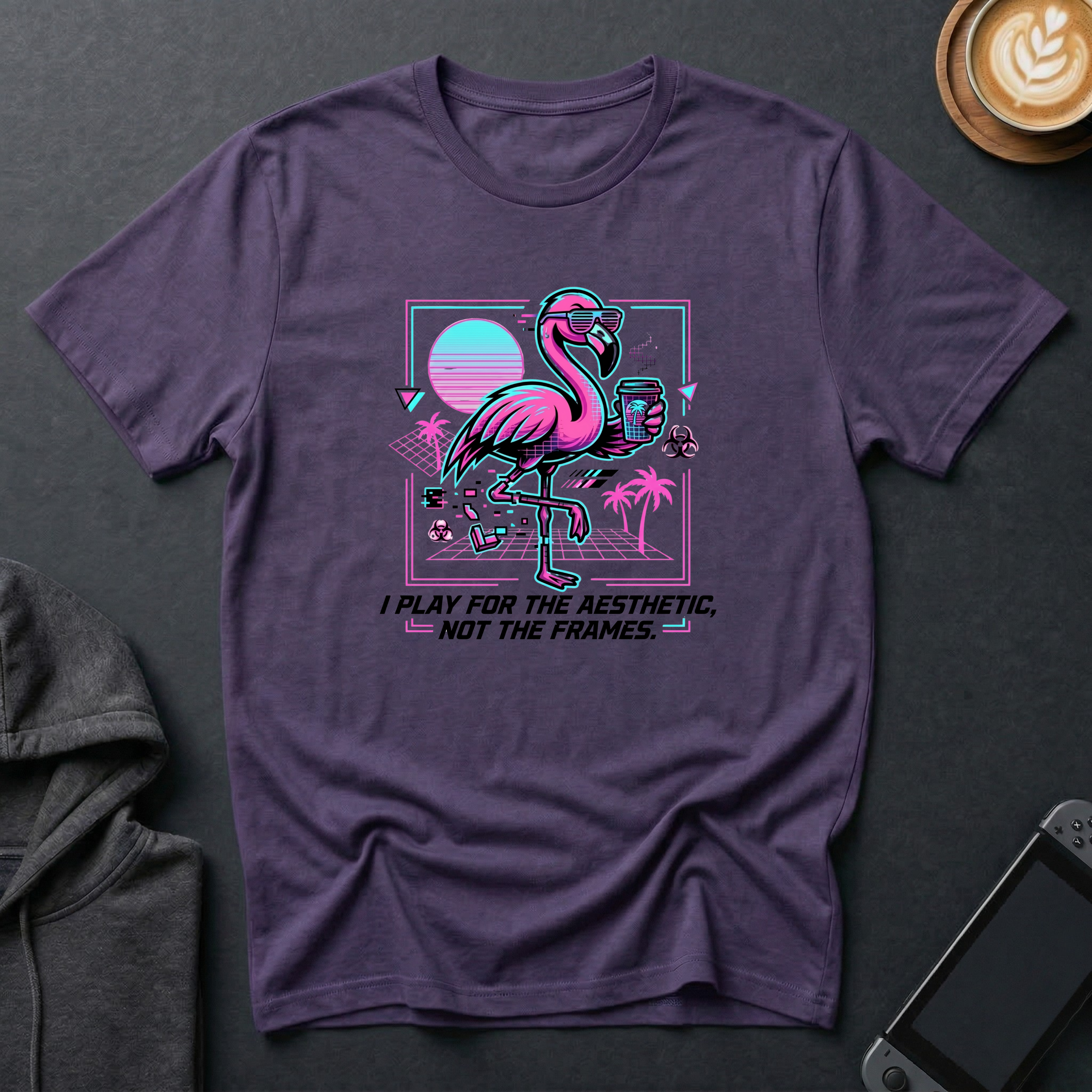 Frame-Drop Flamingo T-Shirt