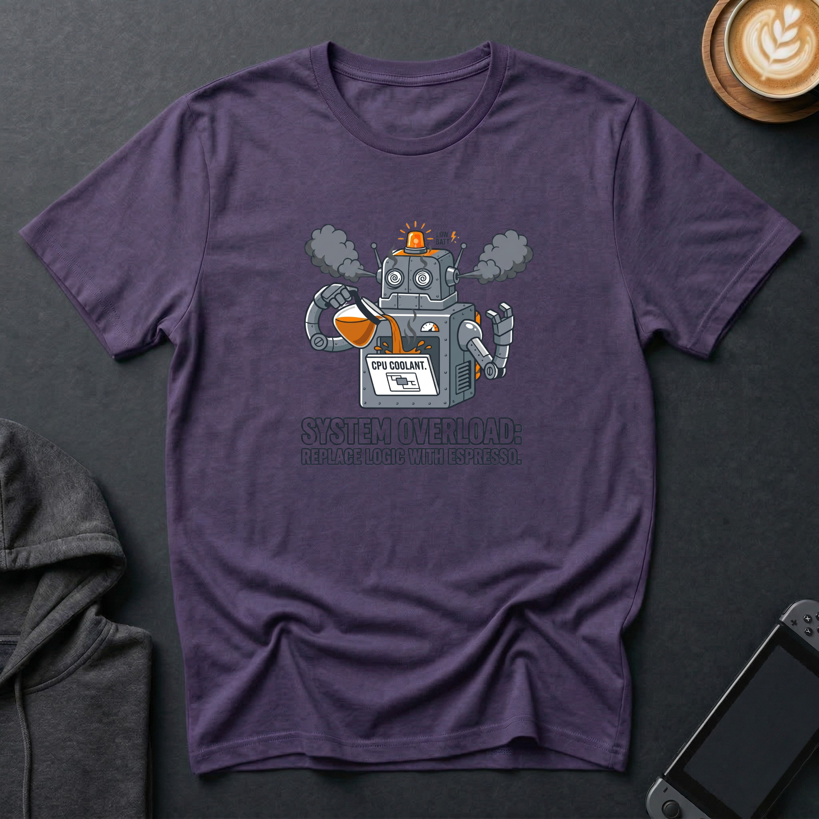 Overheated Robot T-Shirt