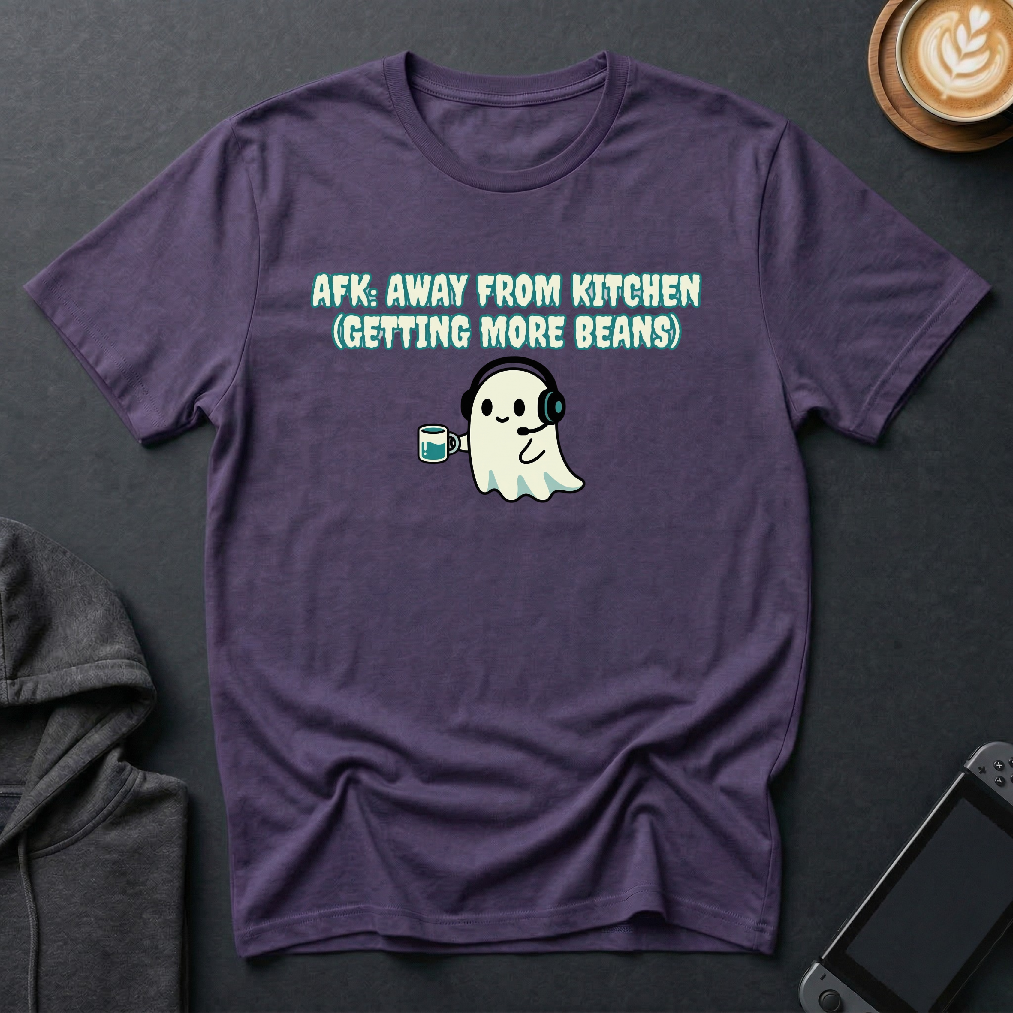 Haunted by Empty Mugs T-Shirt