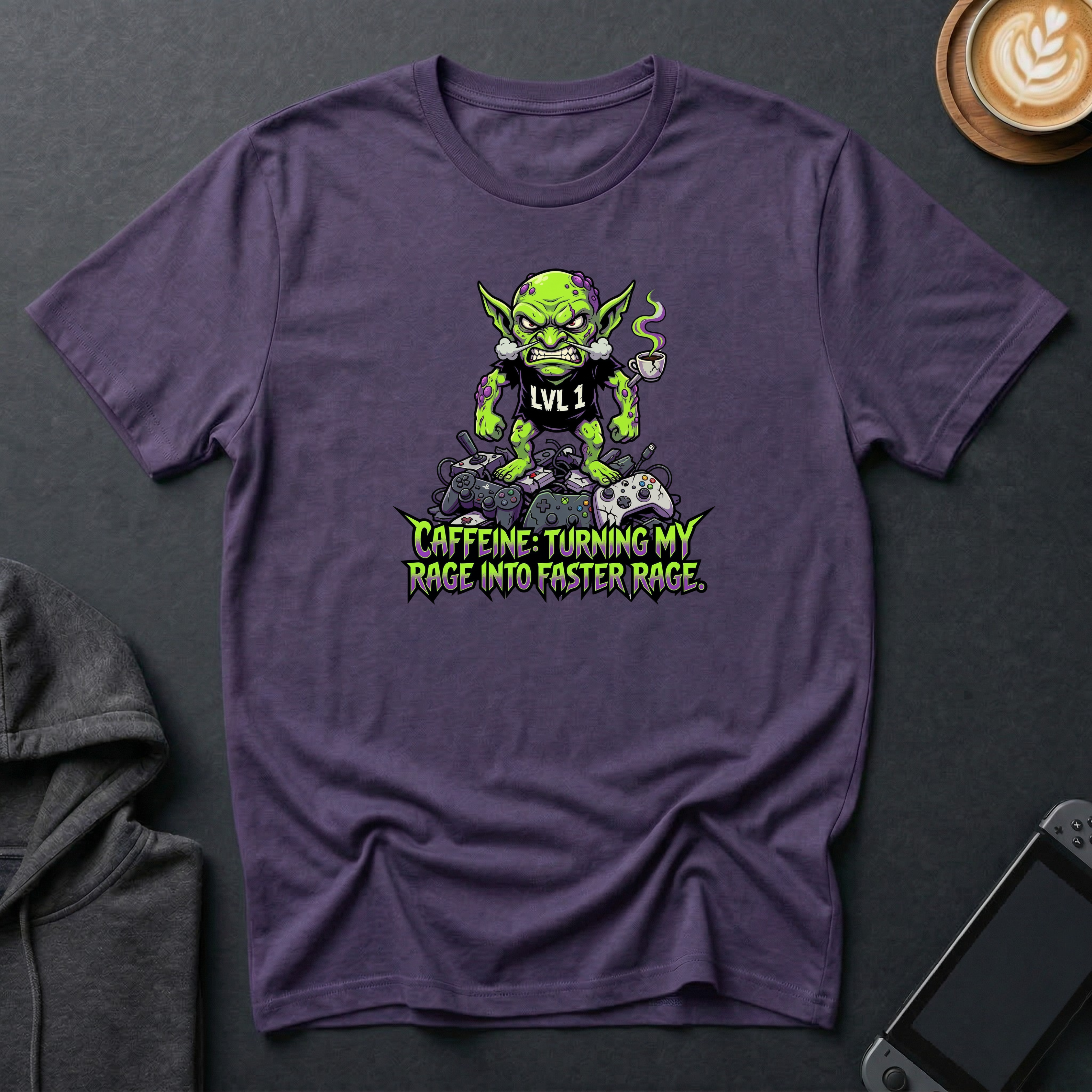 Caffeinated Chaos Mode T-Shirt