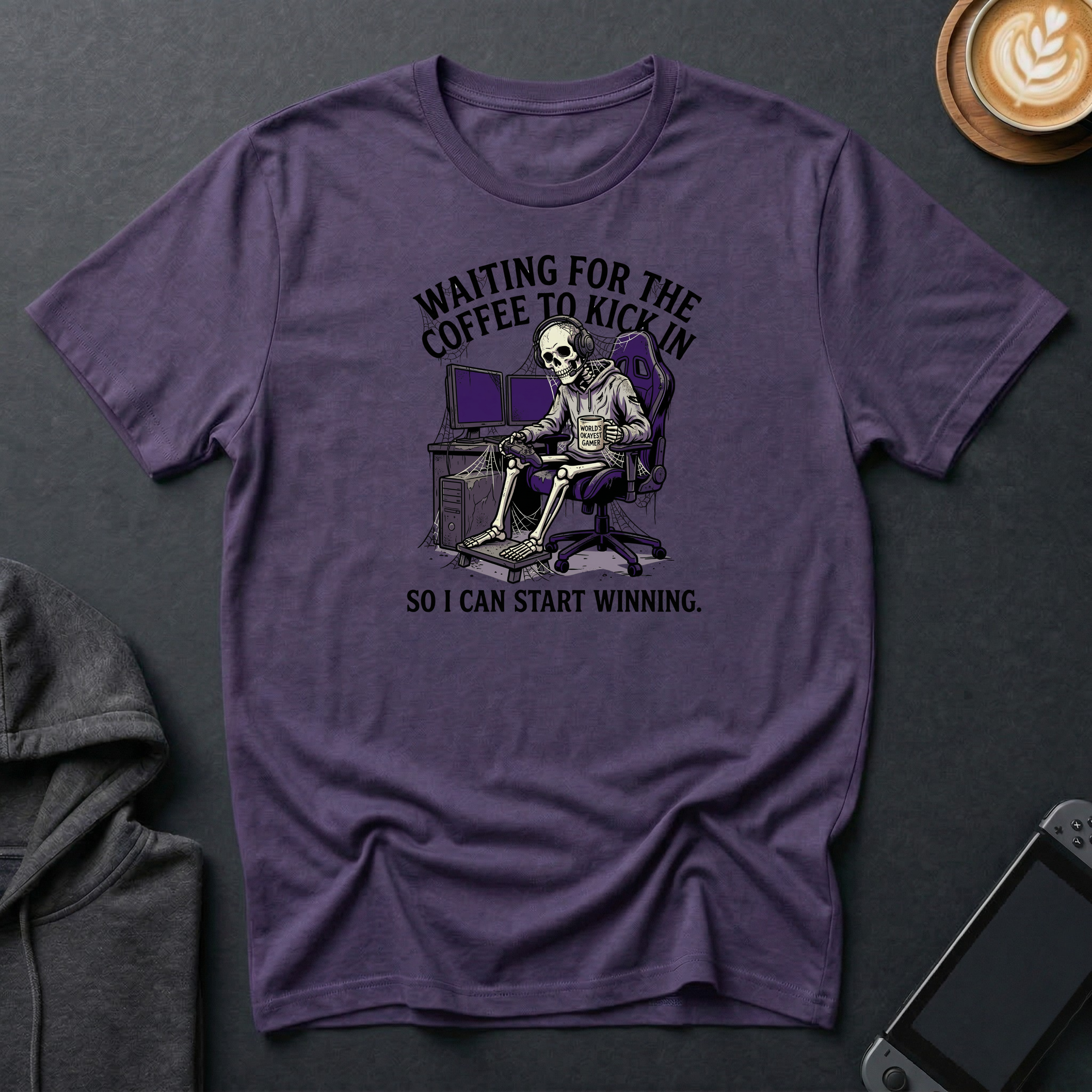 AFK Skeleton (The Eternal Wait) T-Shirt