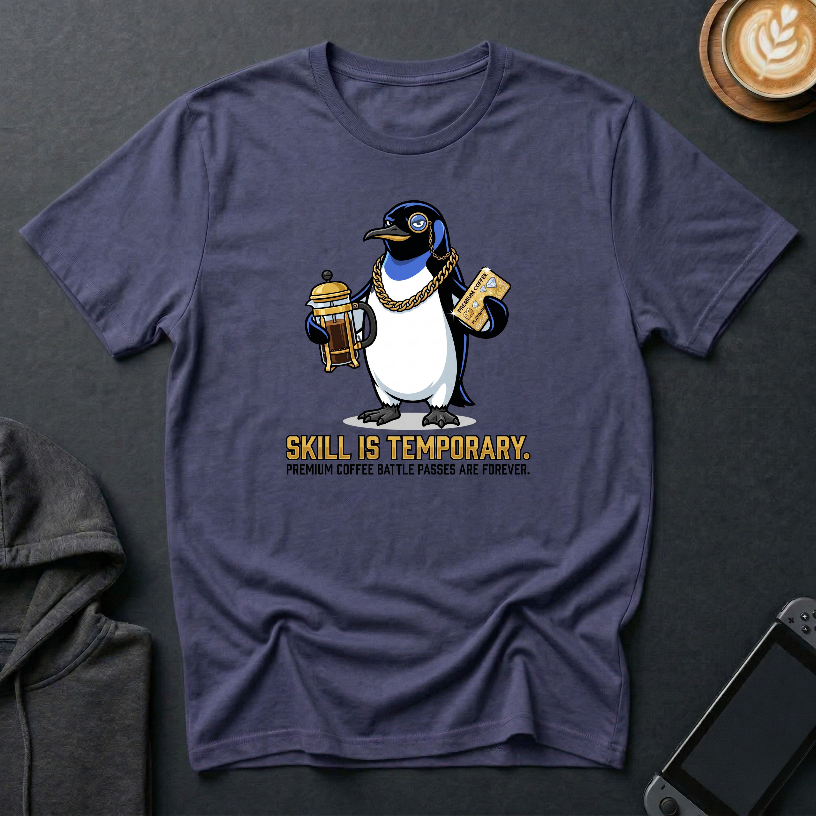 Pay-To-Win Penguin T-Shirt
