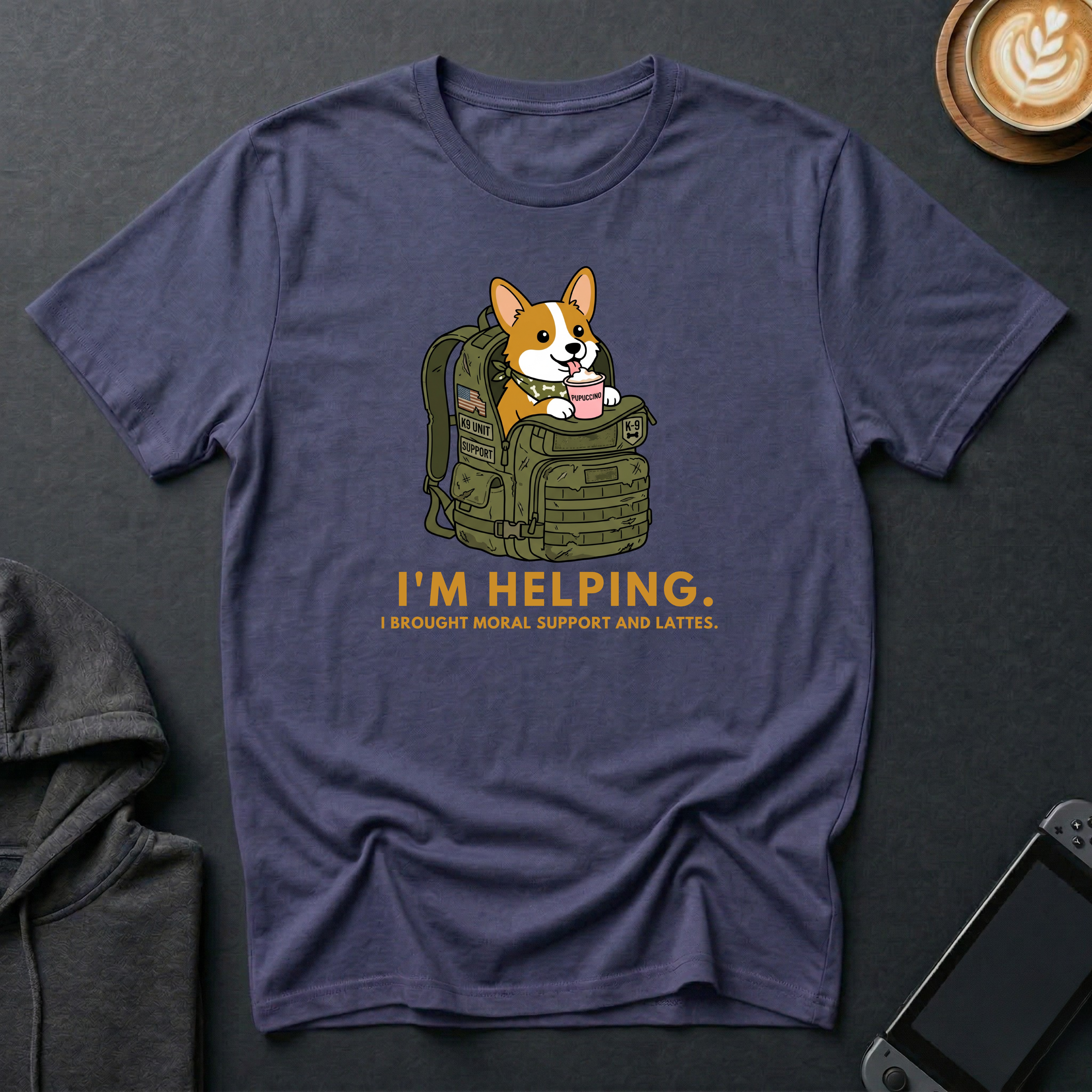 Co-Op Corgi T-Shirt Graphic for men