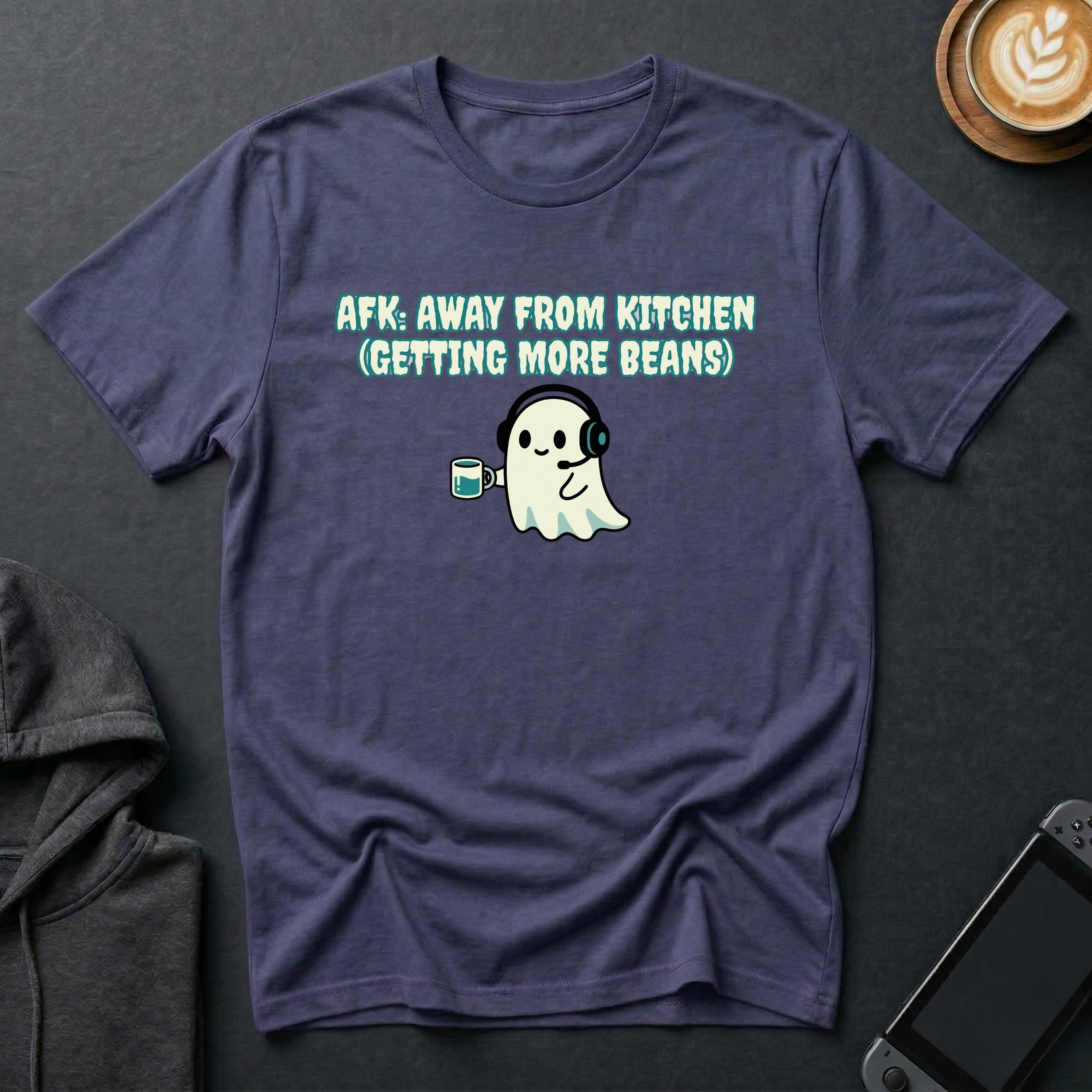Haunted by Empty Mugs T-Shirt