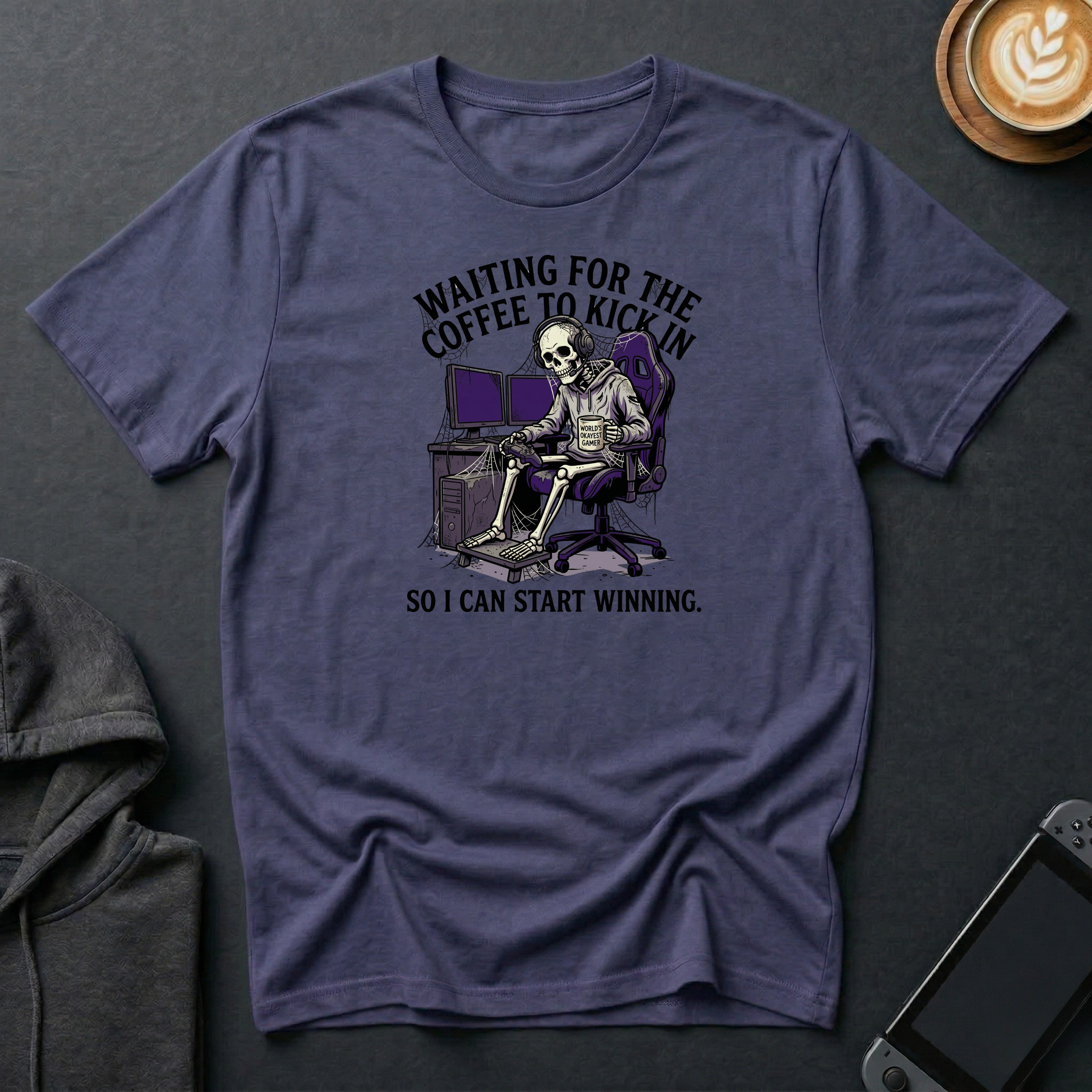 AFK Skeleton (The Eternal Wait) T-Shirt