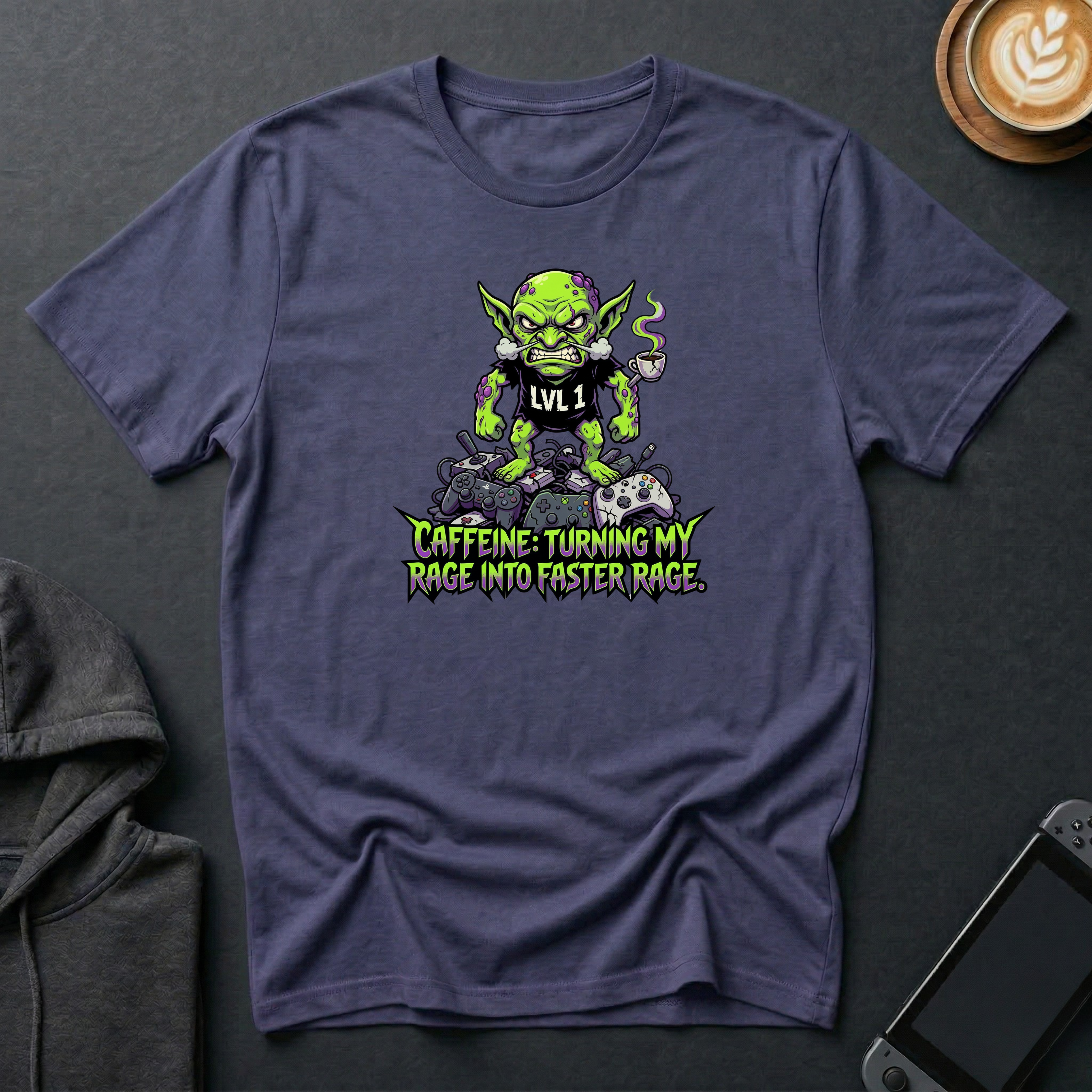 Caffeinated Chaos Mode T-Shirt