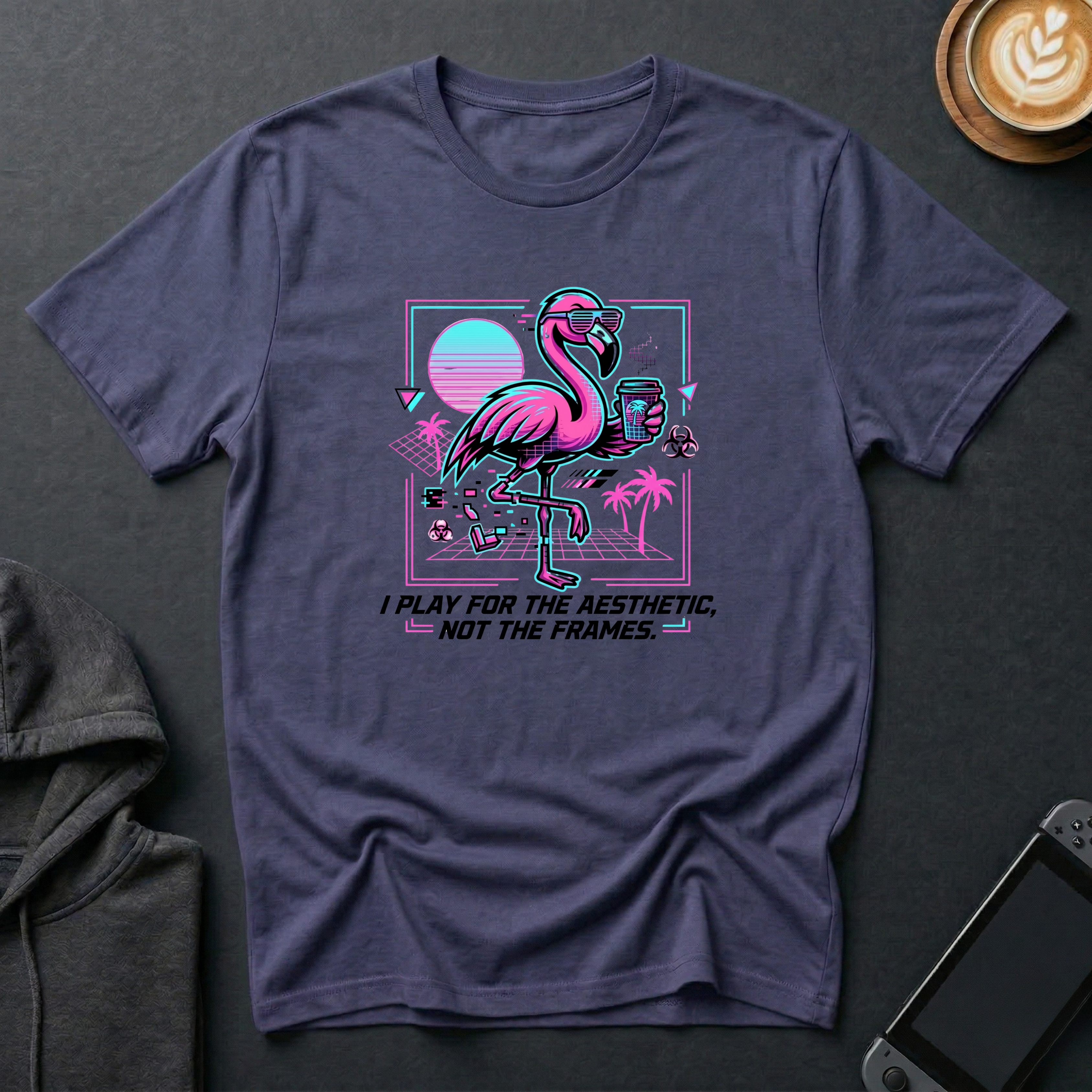 Frame-Drop Flamingo T-Shirt