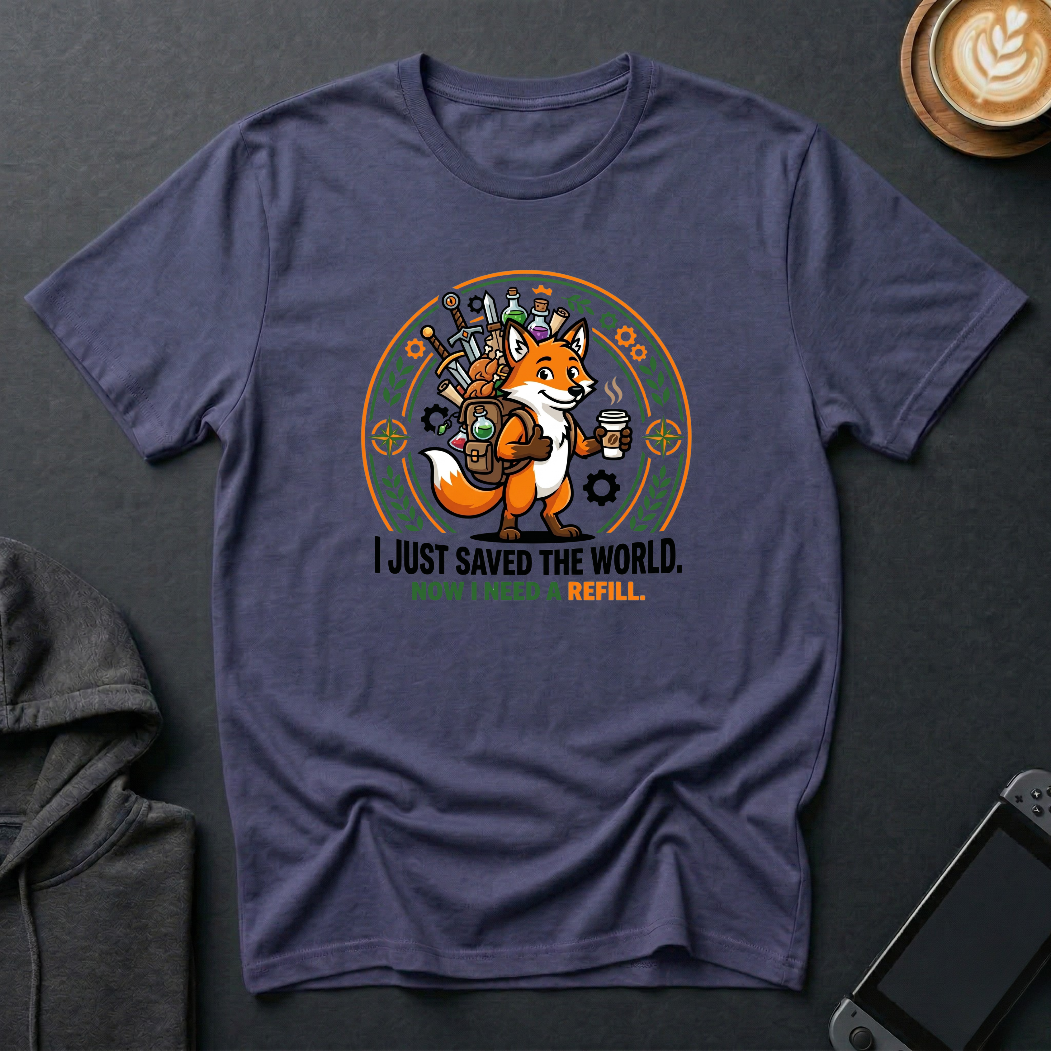 Fetch-Quest Fox T-Shirt