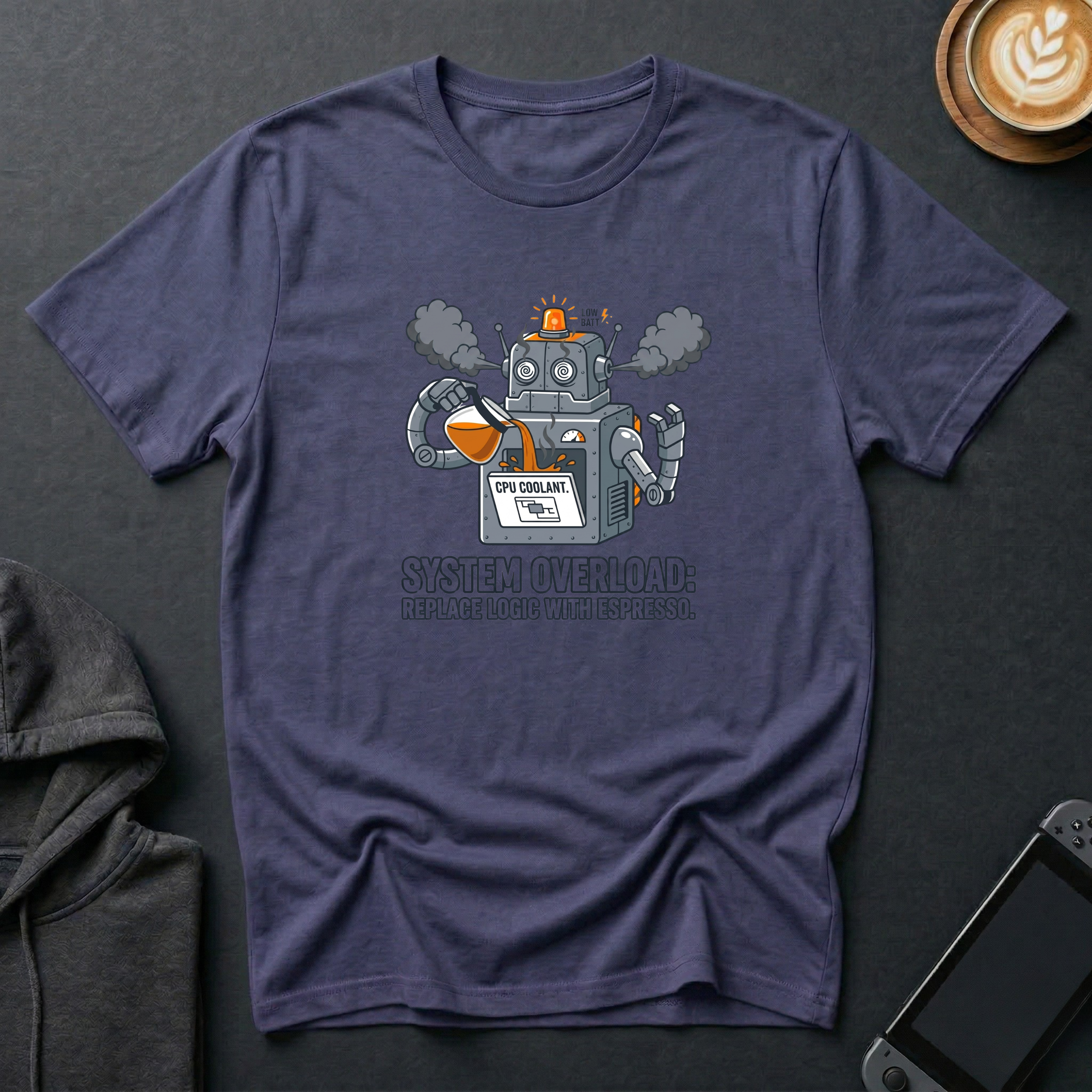Overheated Robot T-Shirt