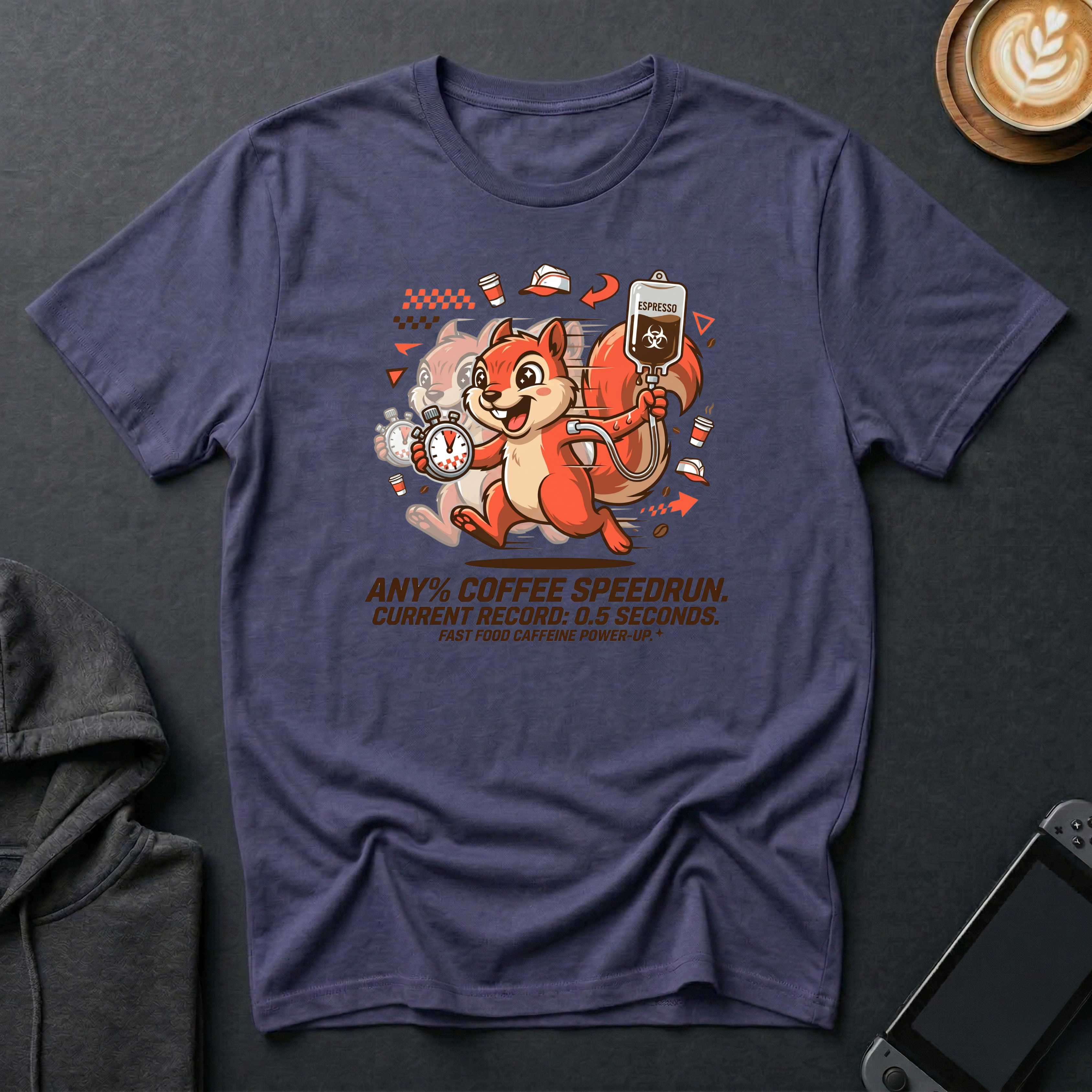 Speed-Run Squirrel T-Shirt
