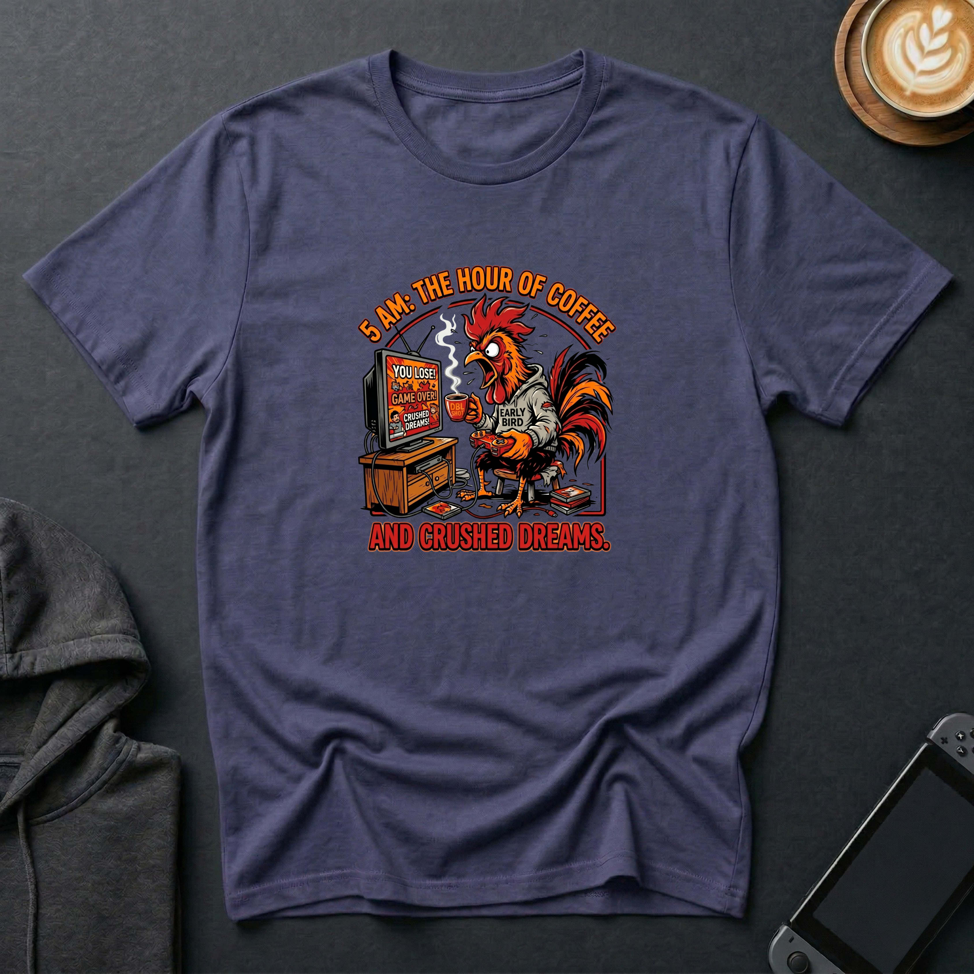 Rage-Quit Rooster T-Shirt