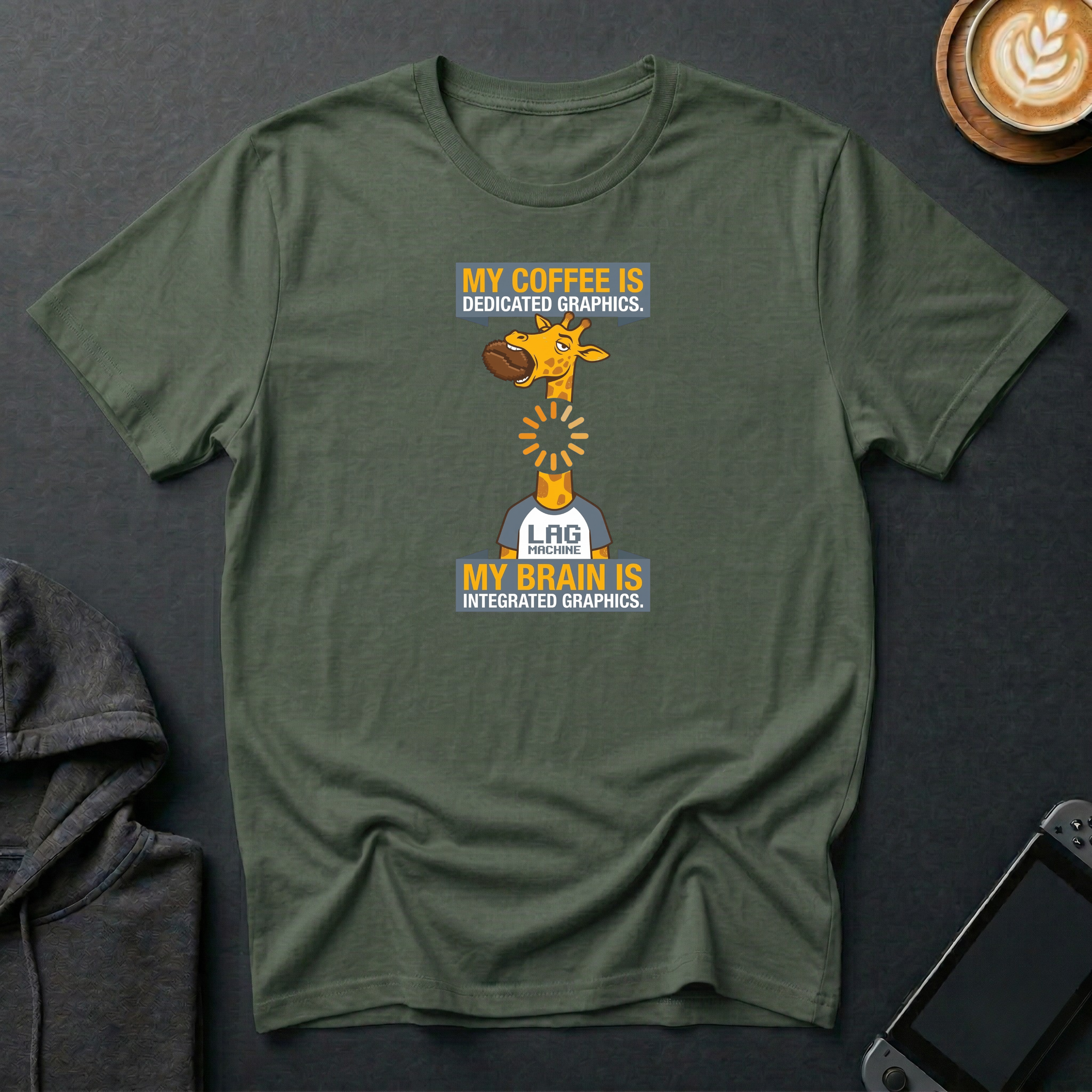 Bottle-Neck Giraffe T-Shirt