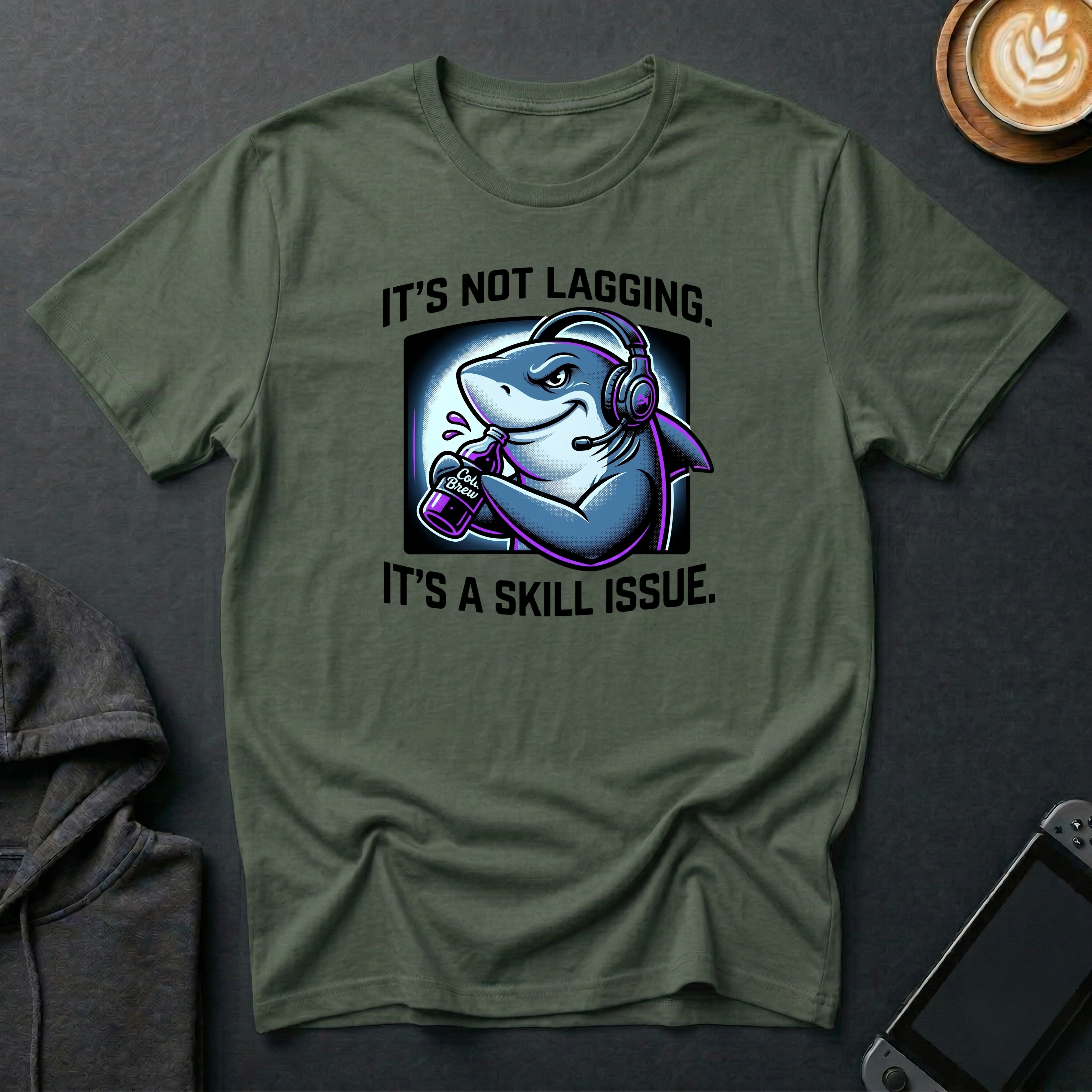 Skill-Issue Shark T-Shirt