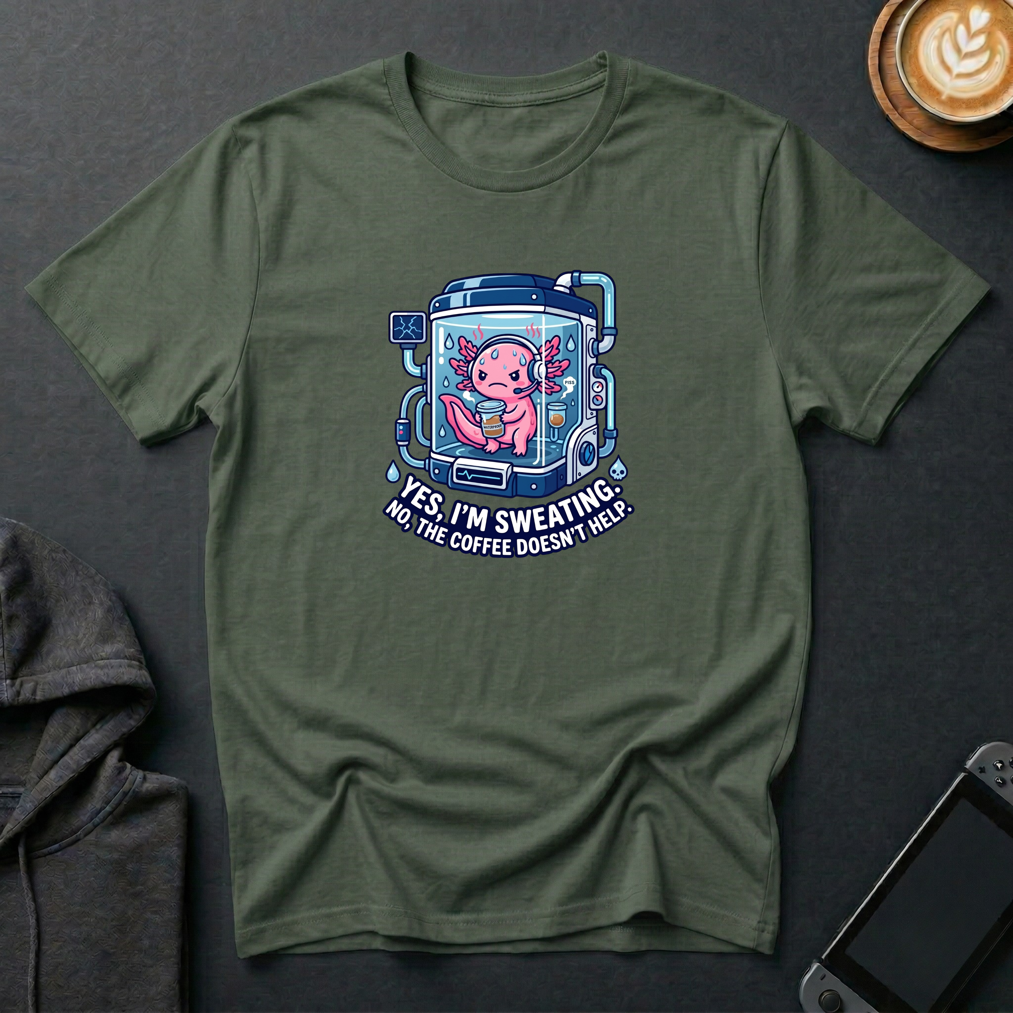 Sweaty Axolotl T-Shirt