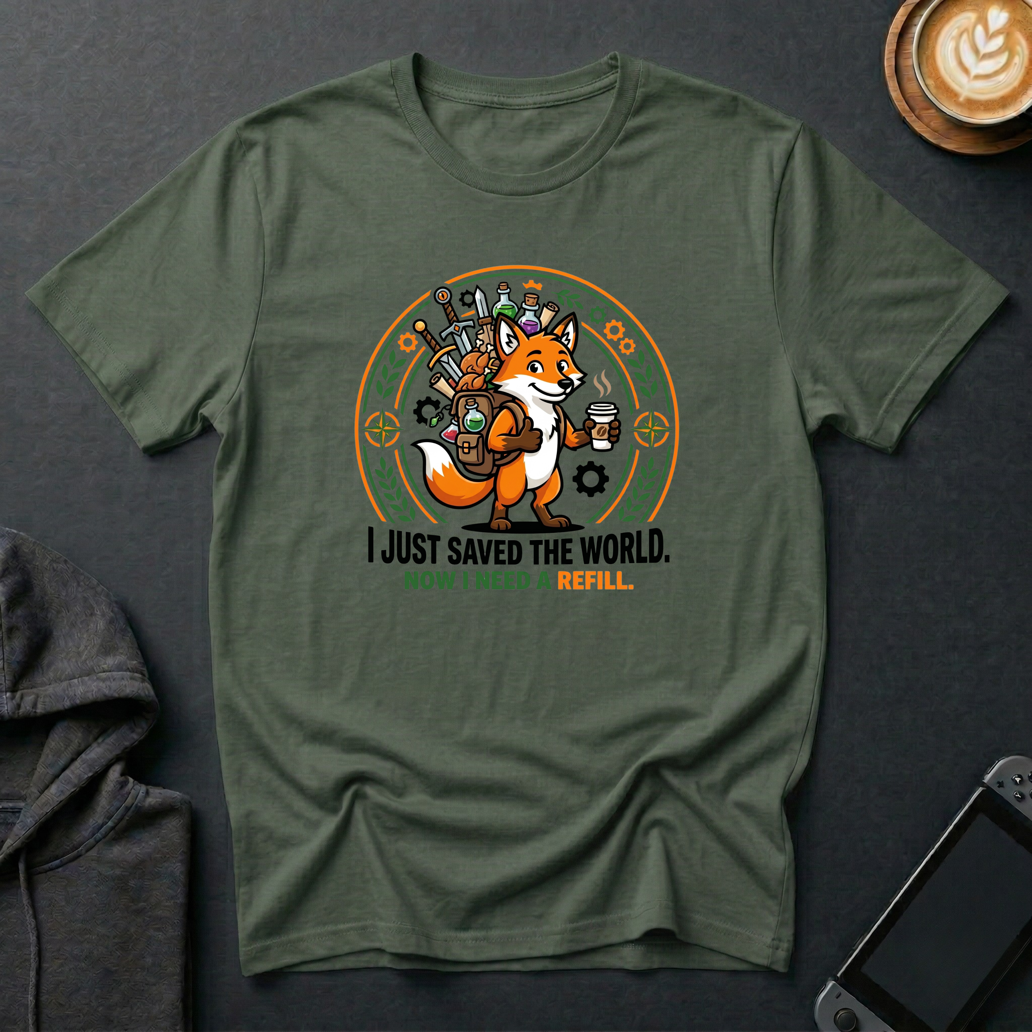 Fetch-Quest Fox T-Shirt