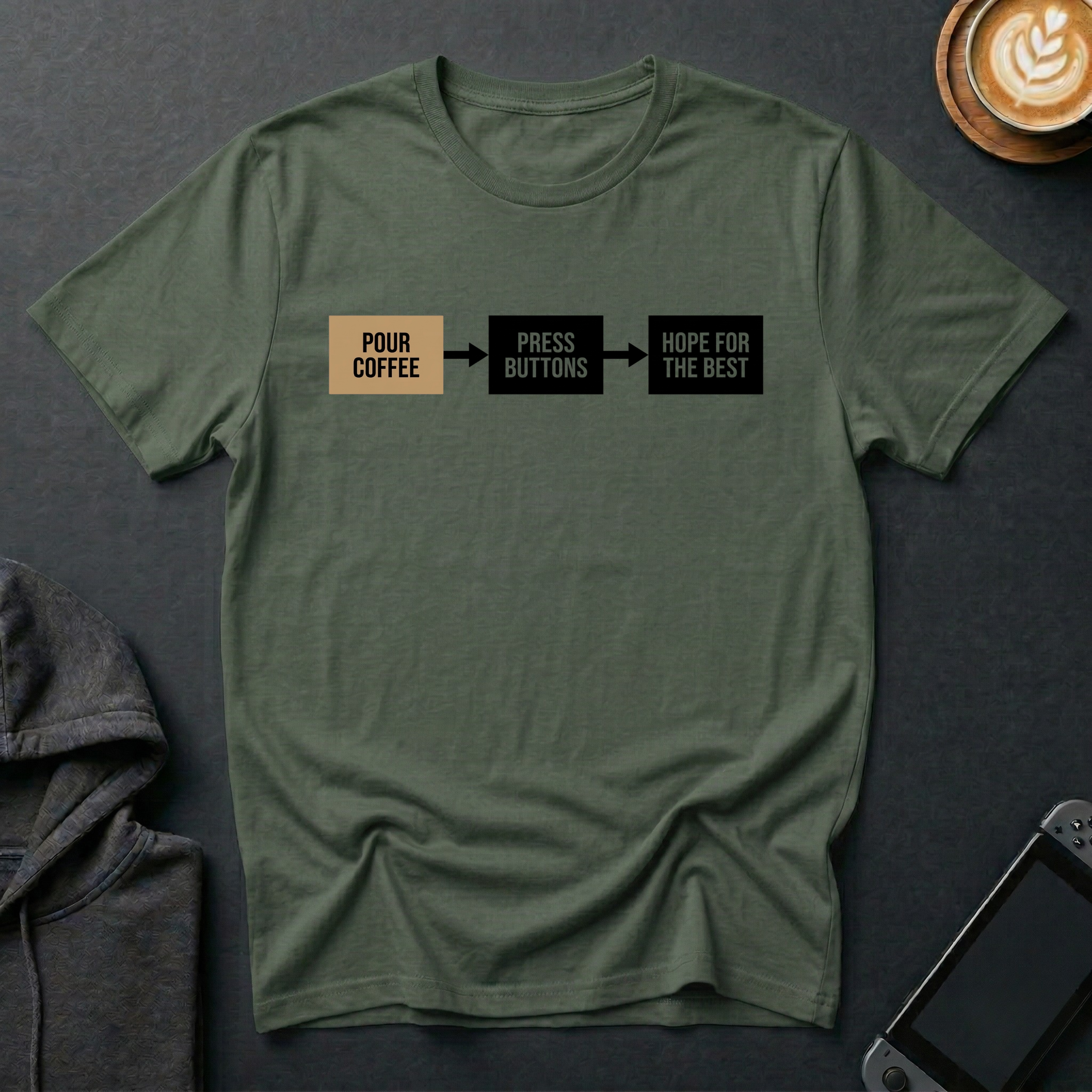 Pour Coffe T-Shirt