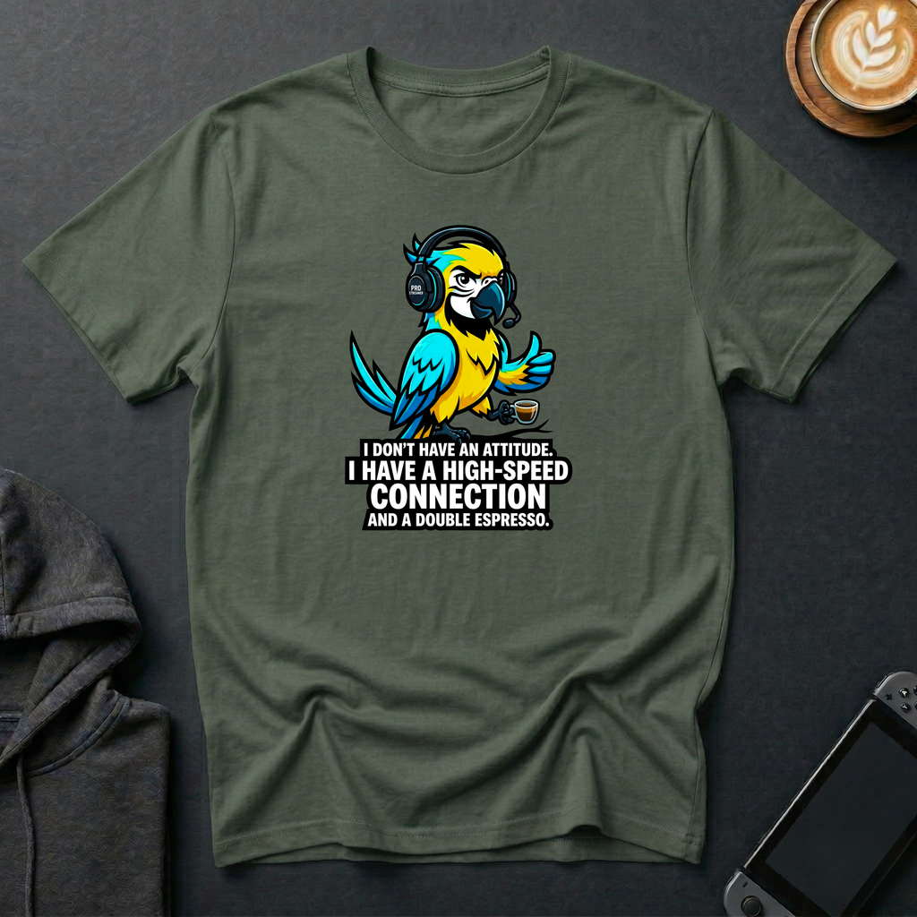 Trash-Talk Parrot T-Shirt