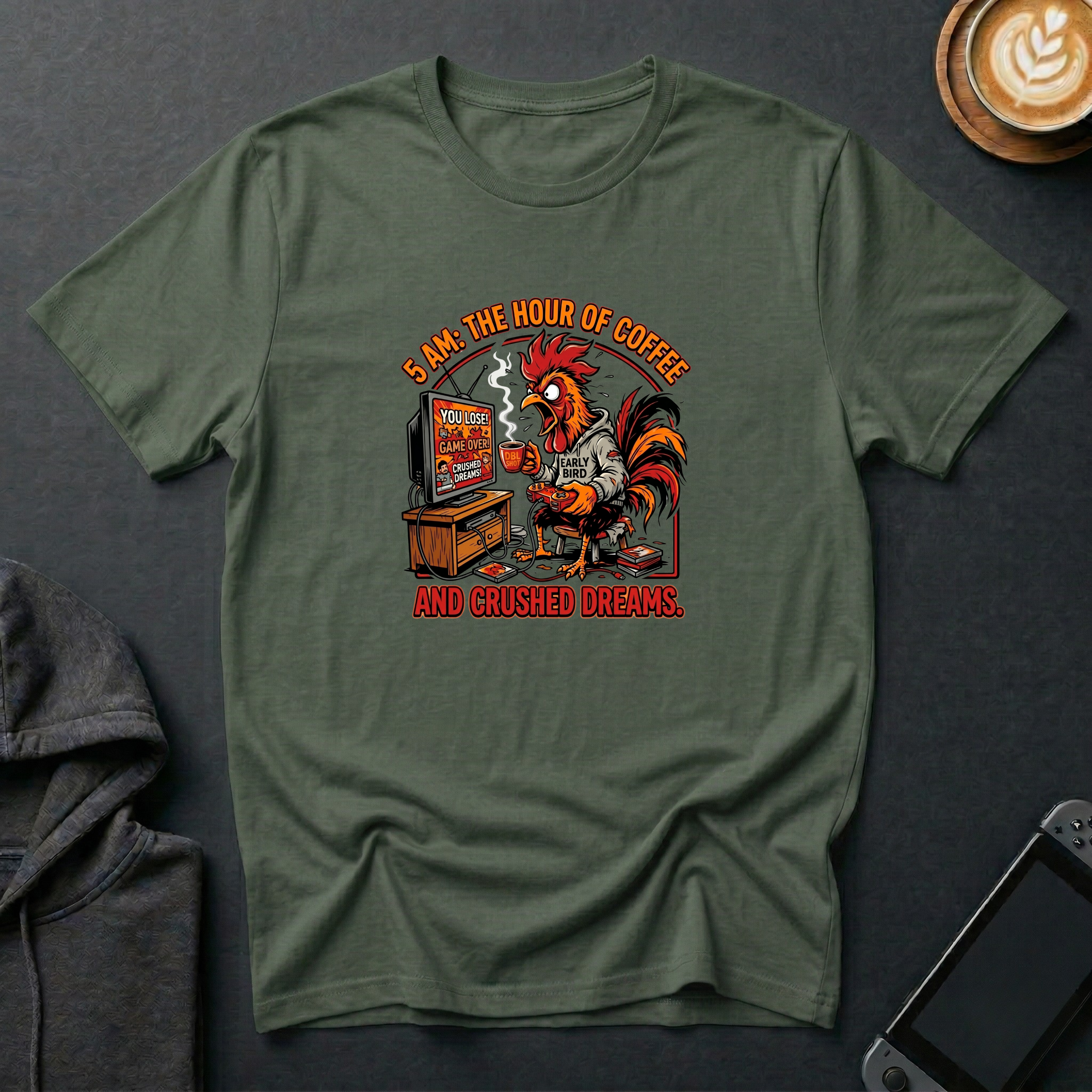 Rage-Quit Rooster T-Shirt