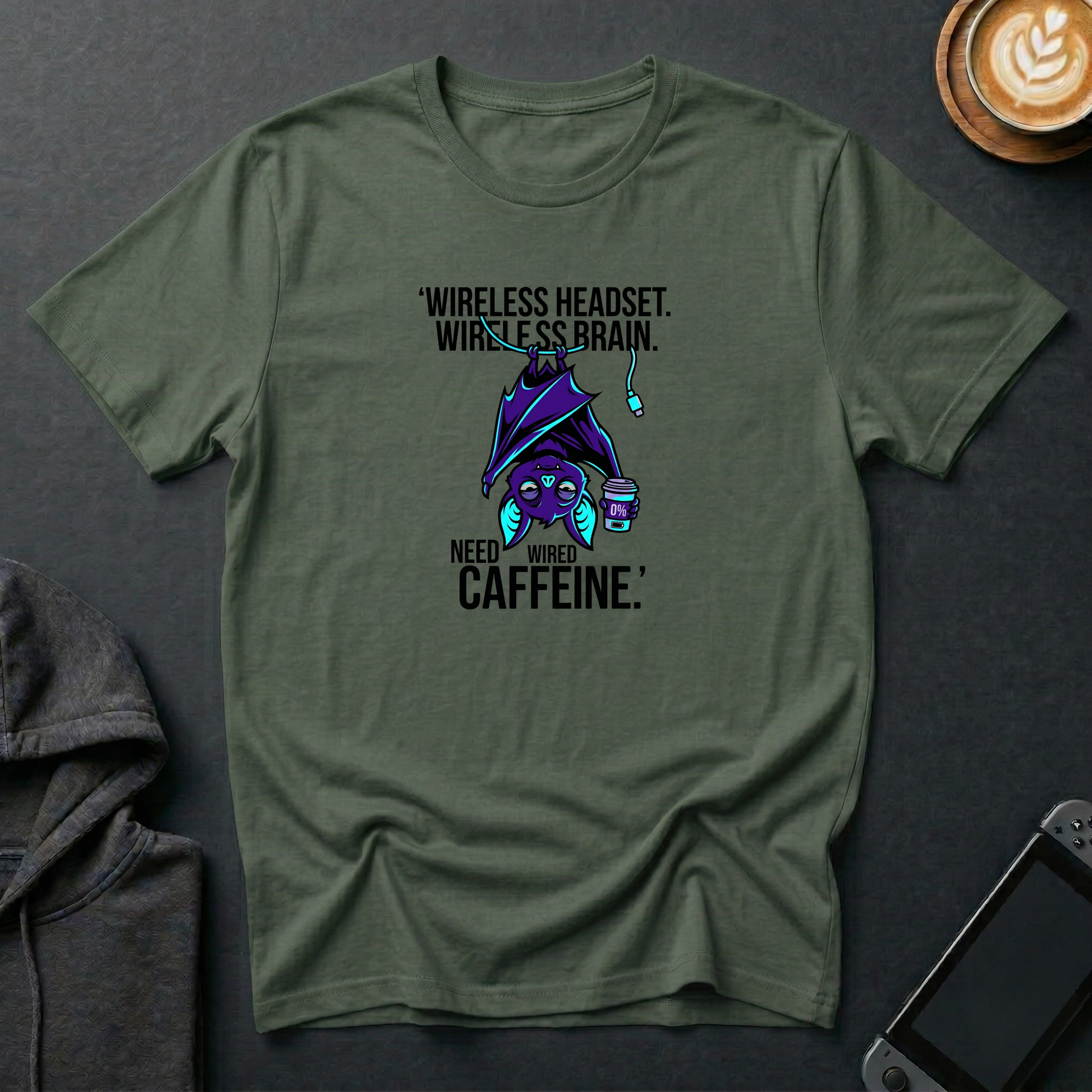 Low-Battery Bat T-Shirt
