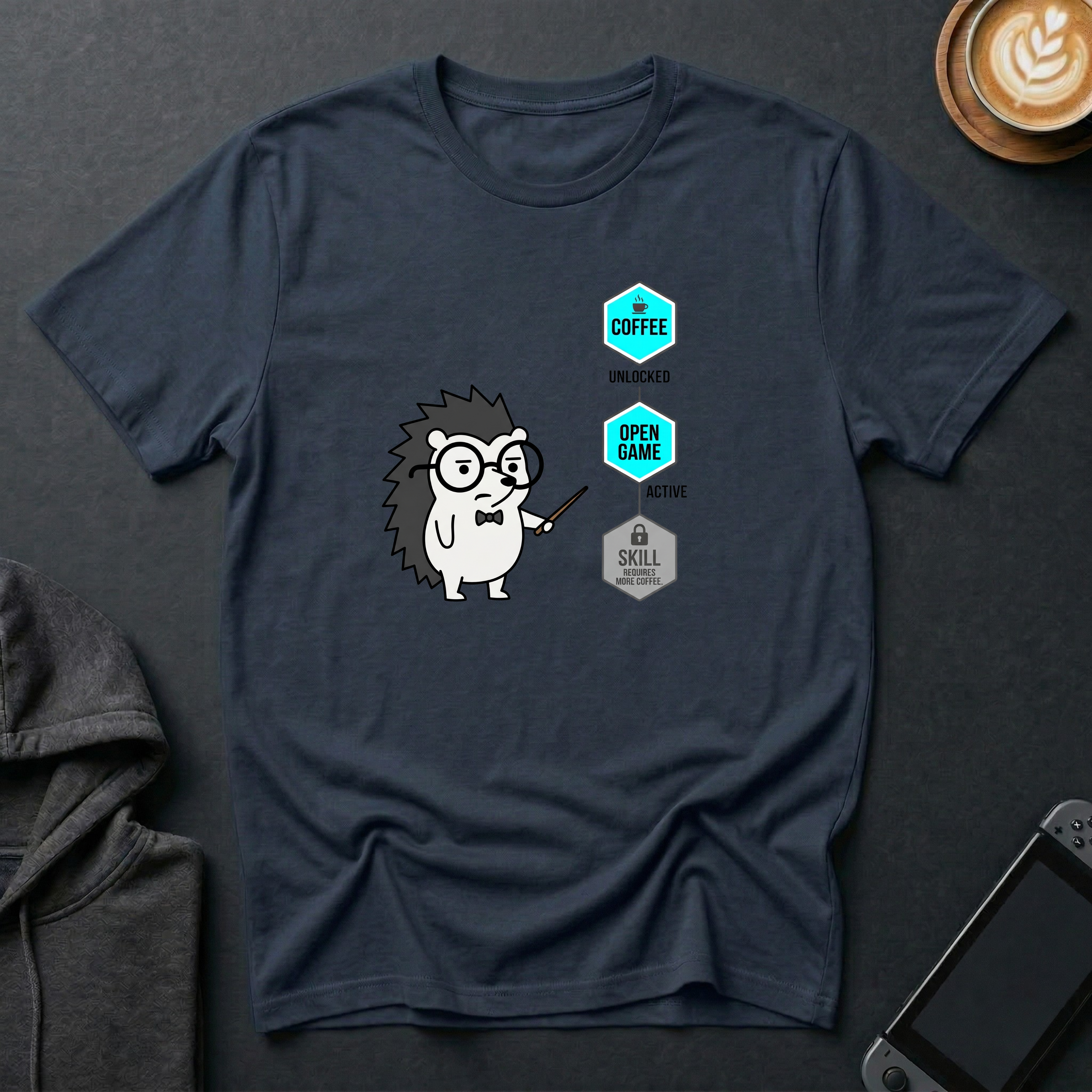 Still Locked Hedgehog T-Shirt for men