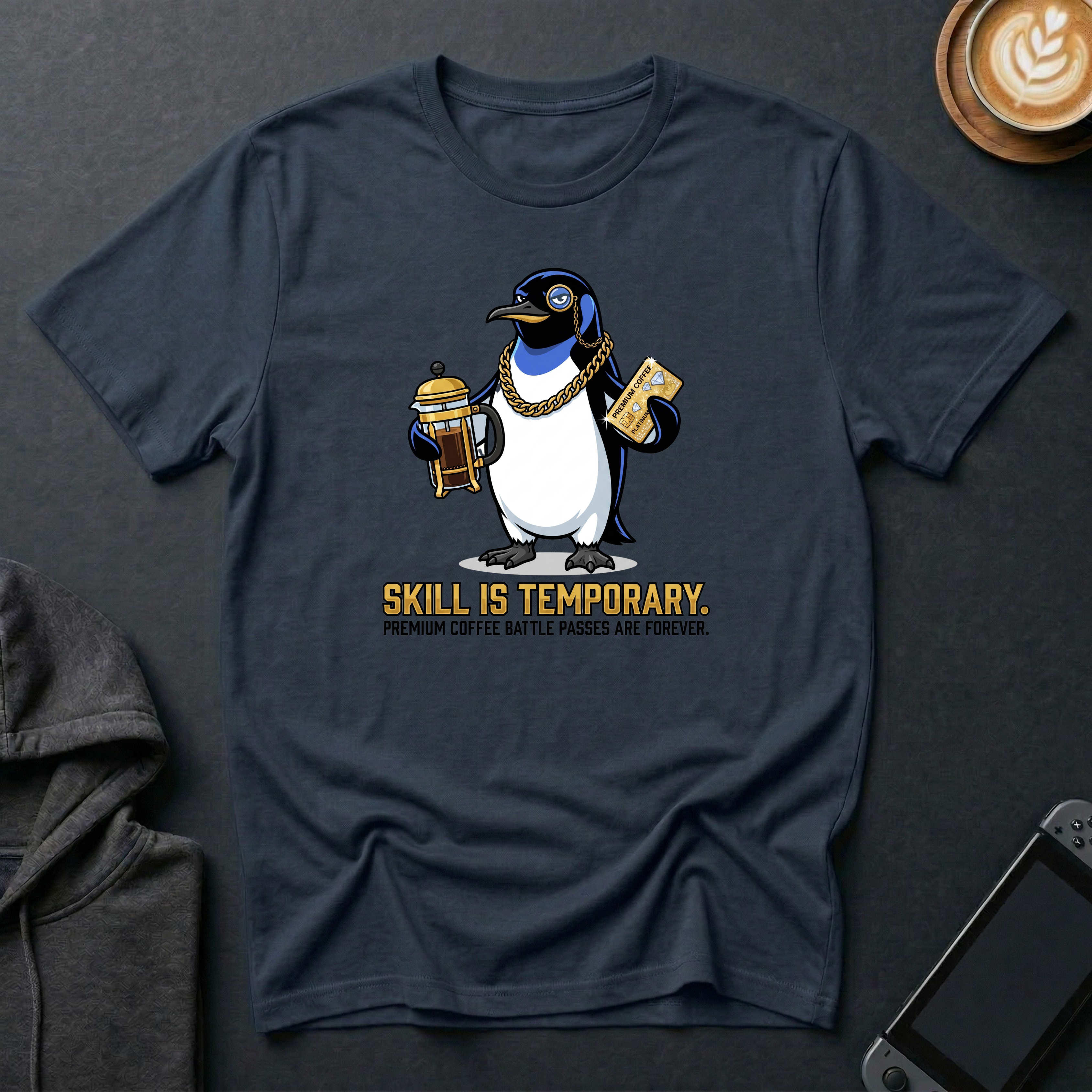 Pay-To-Win Penguin T-Shirt