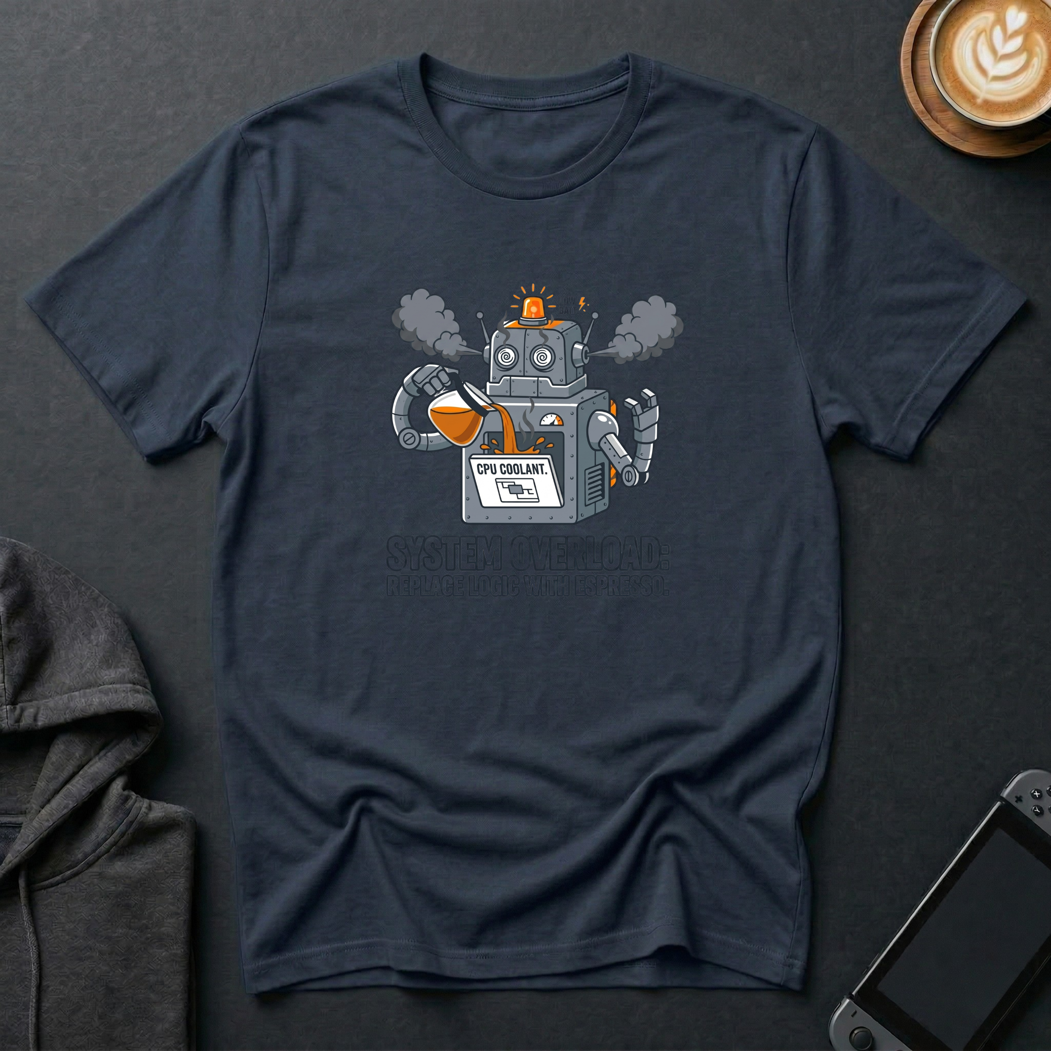 Overheated Robot T-Shirt