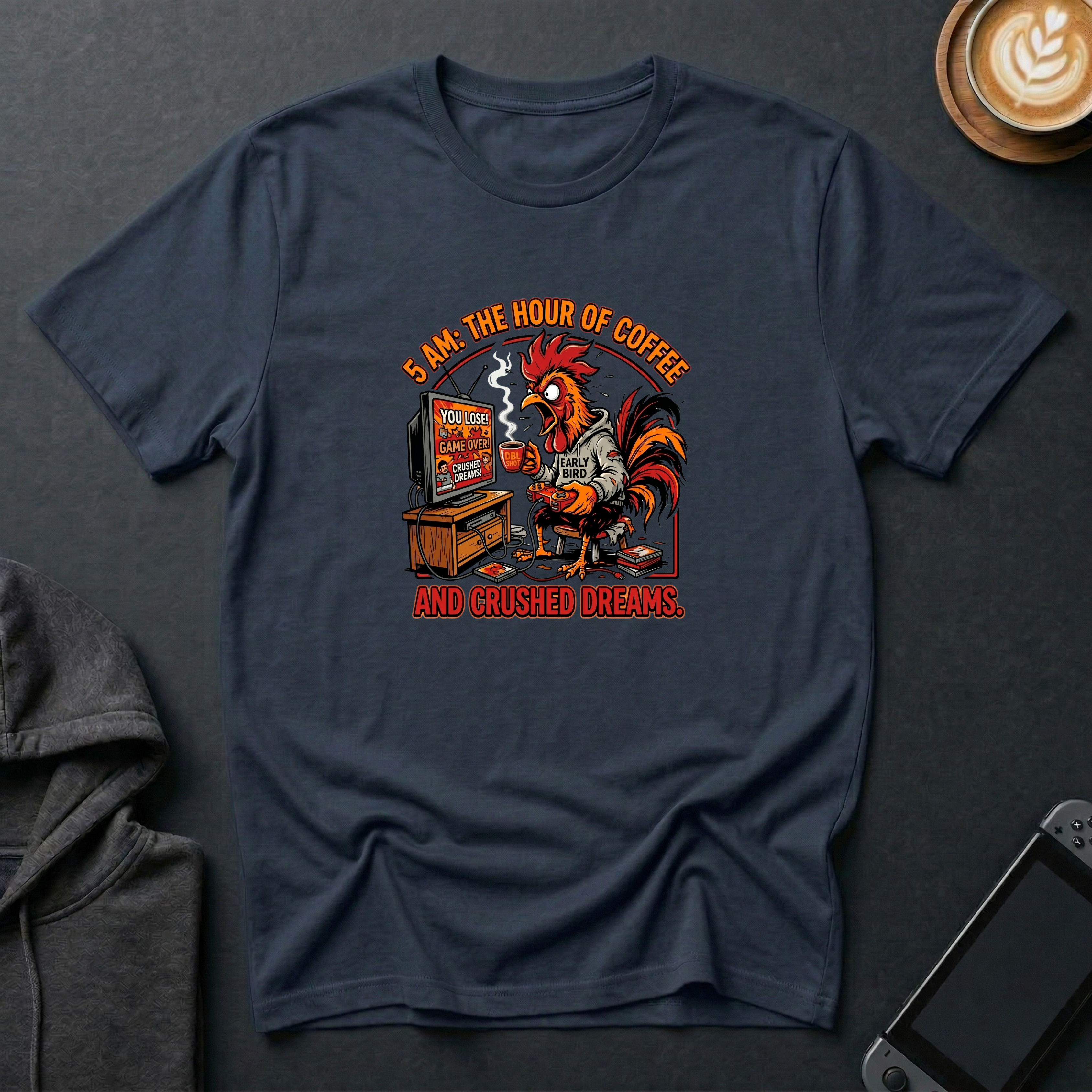Rage-Quit Rooster T-Shirt