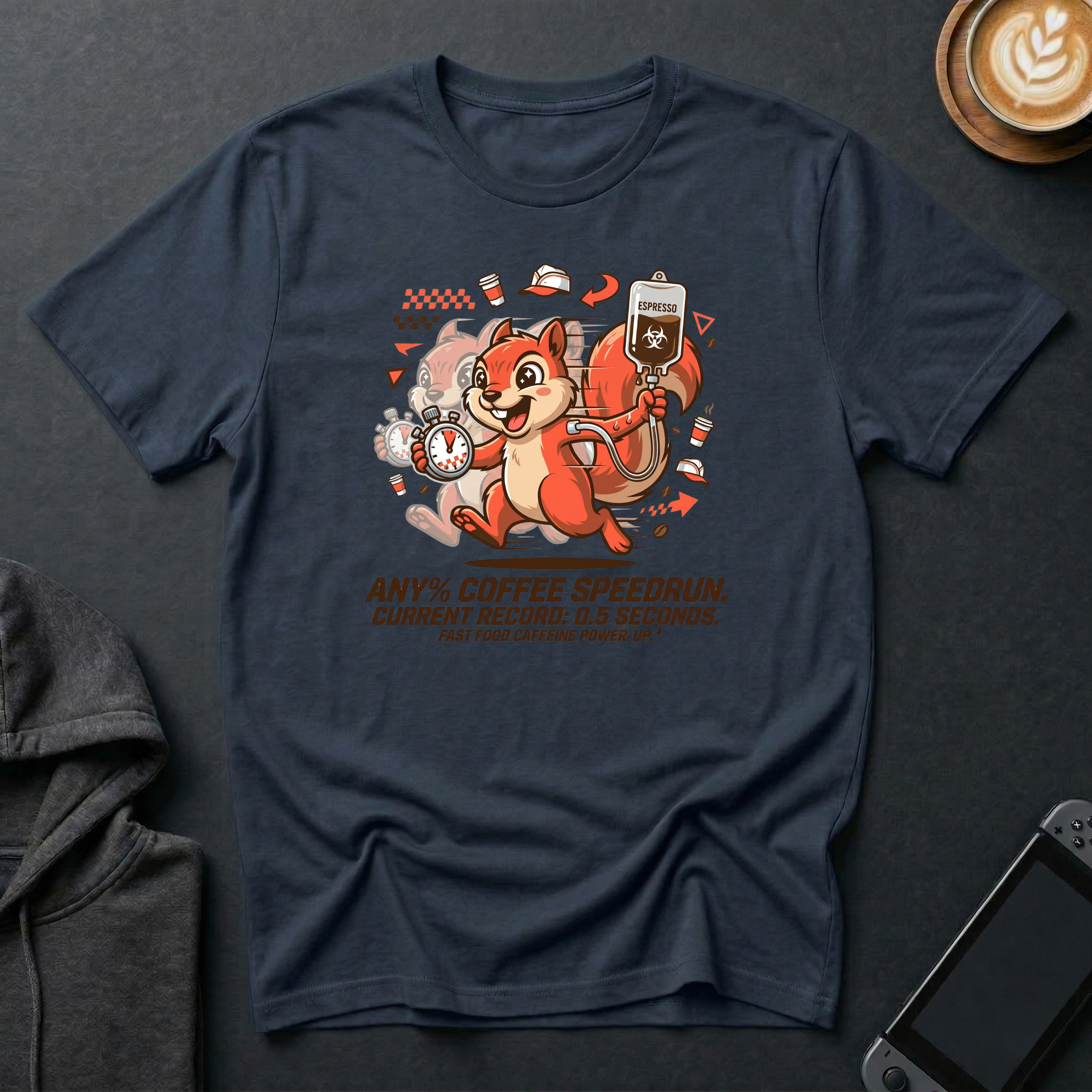 Speed-Run Squirrel T-Shirt
