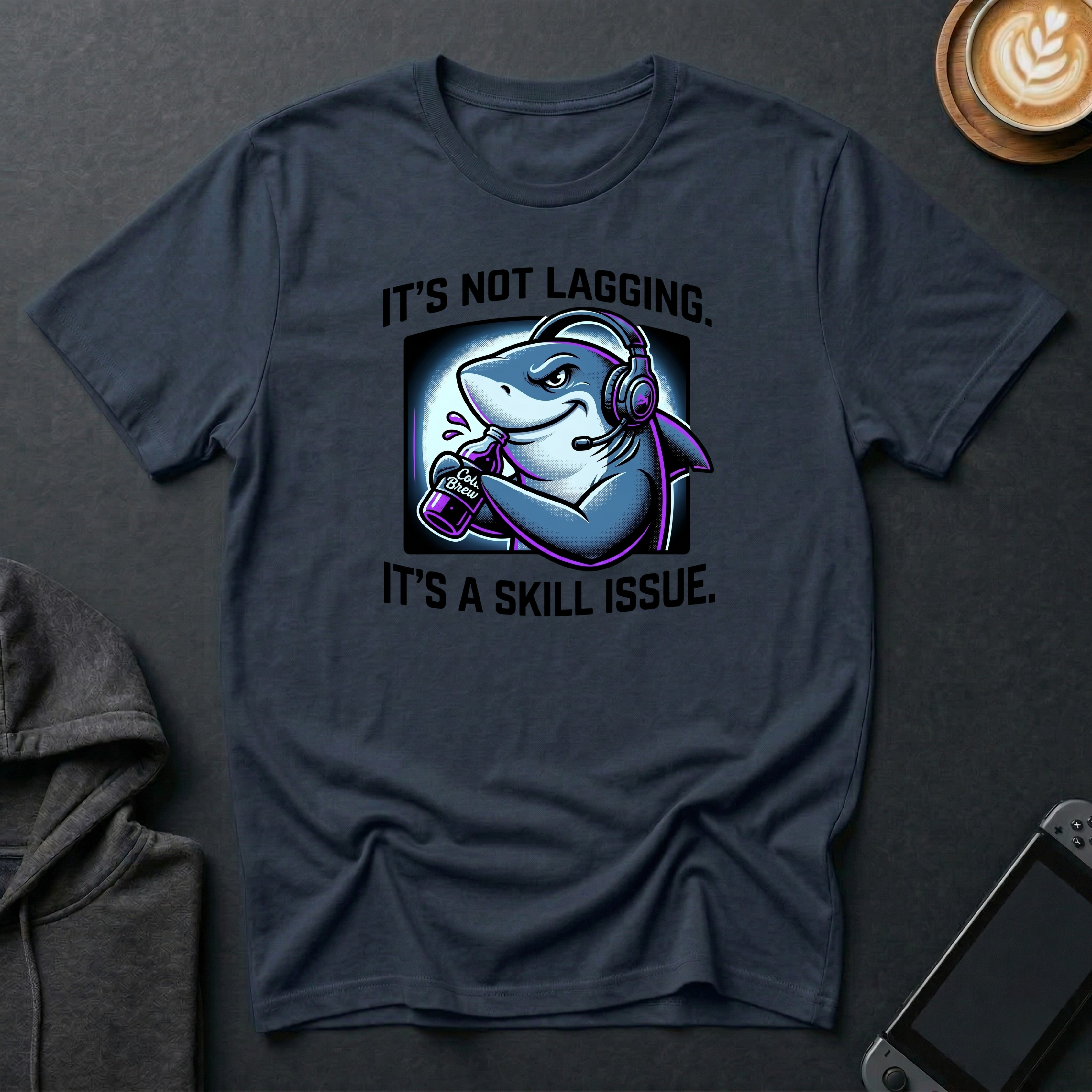Skill-Issue Shark T-Shirt