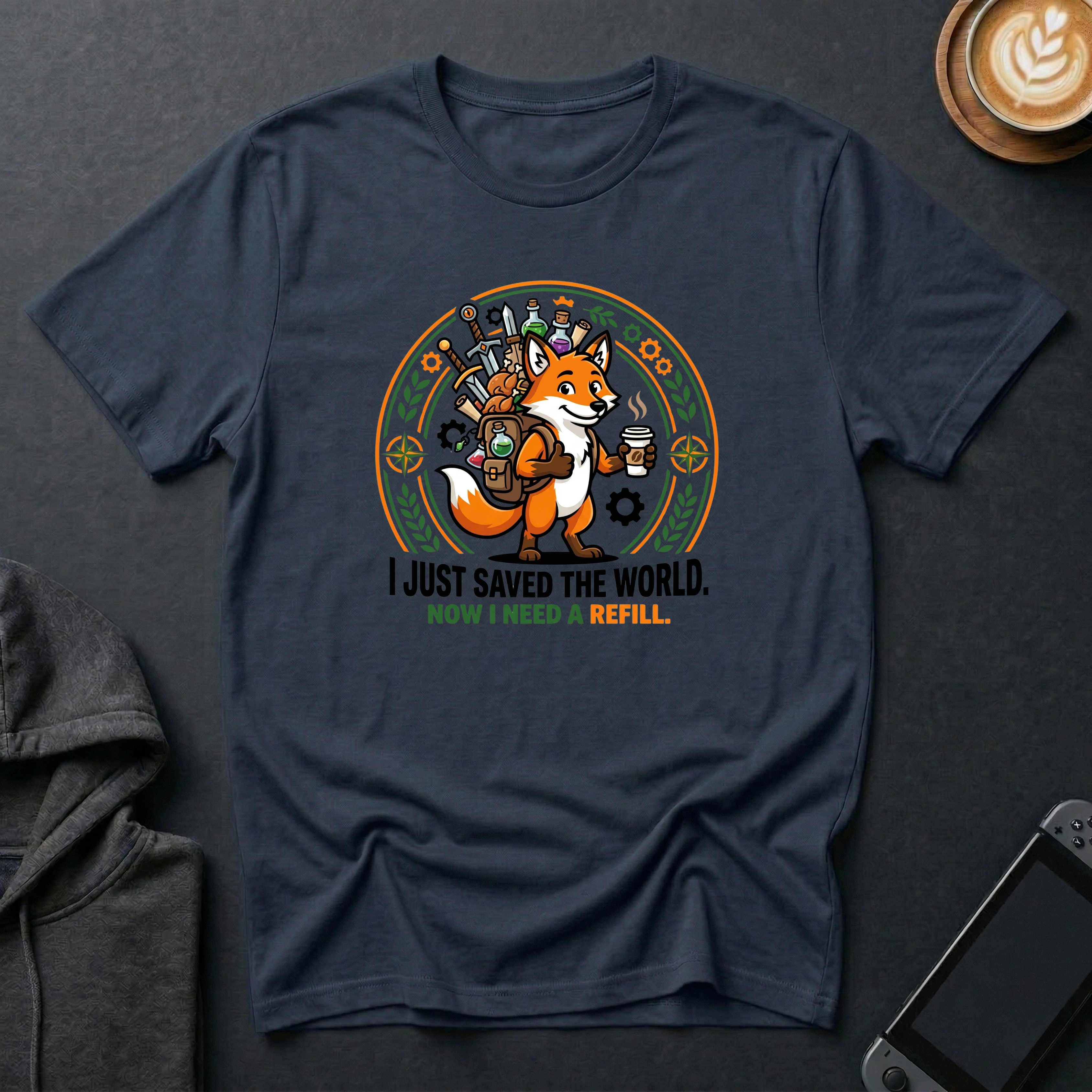 Fetch-Quest Fox T-Shirt