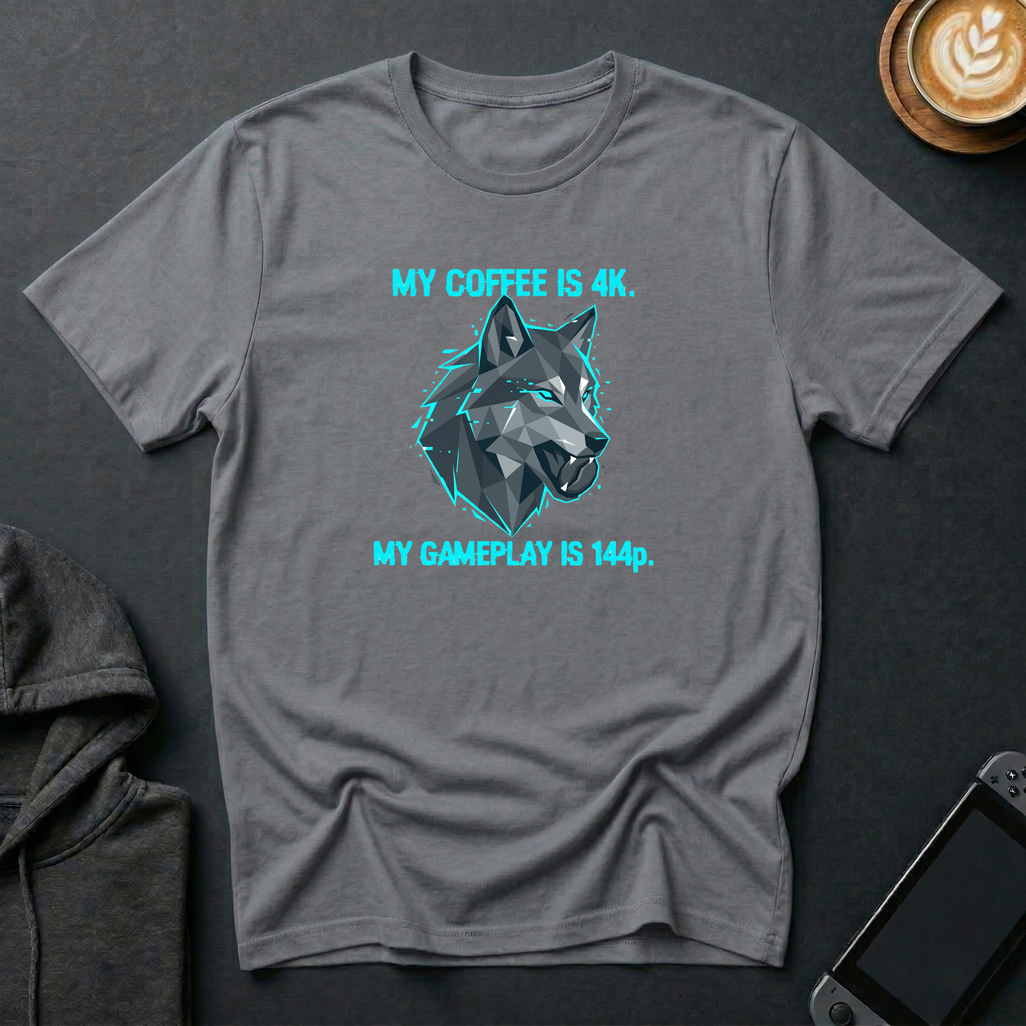 Low-Poly Wolf T-Shirt