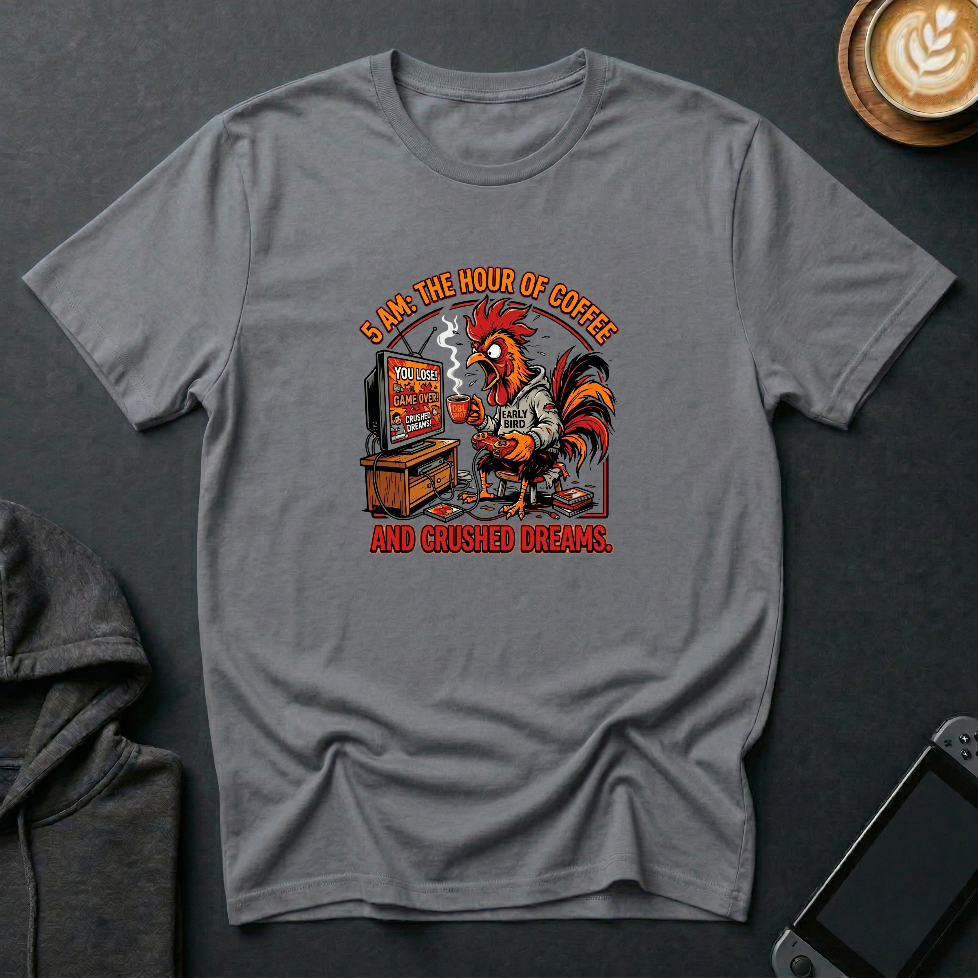 Rage-Quit Rooster T-Shirt